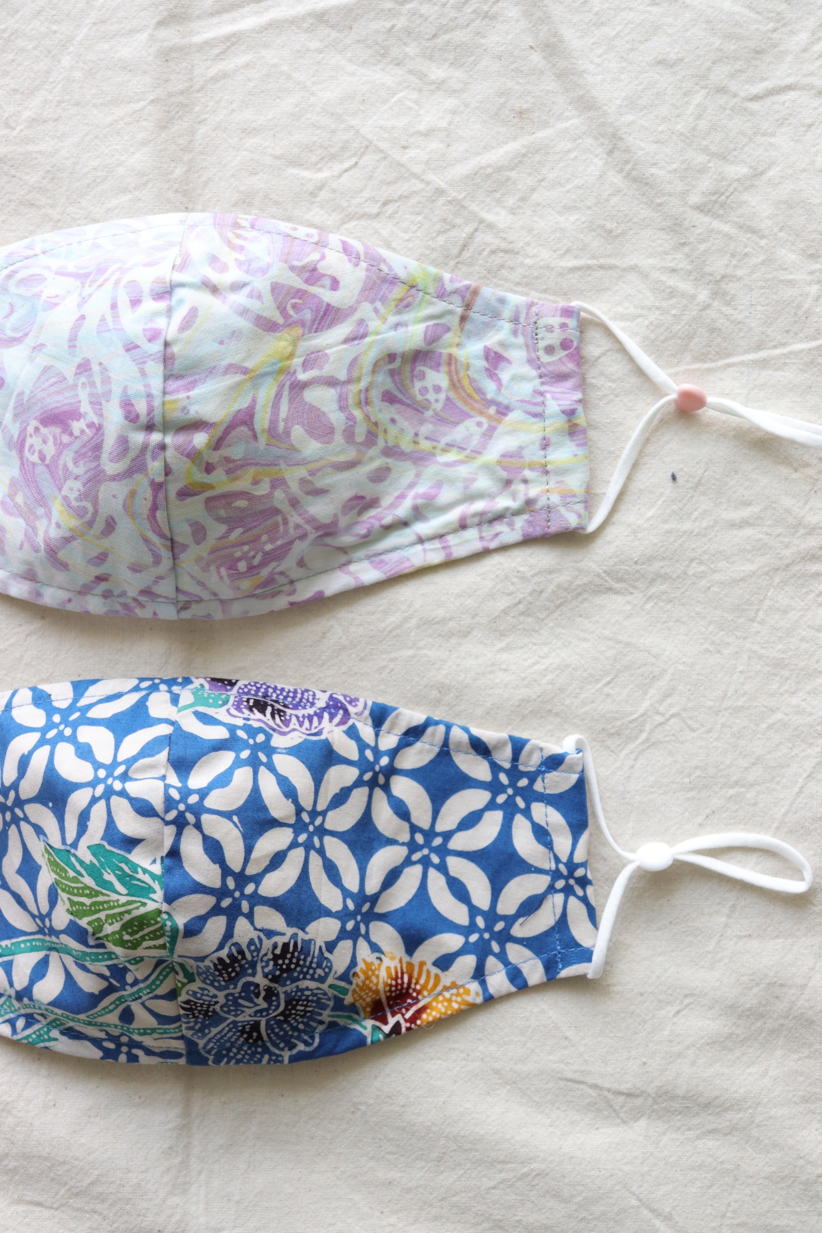 Handmade Batik Mask - Icy Cool