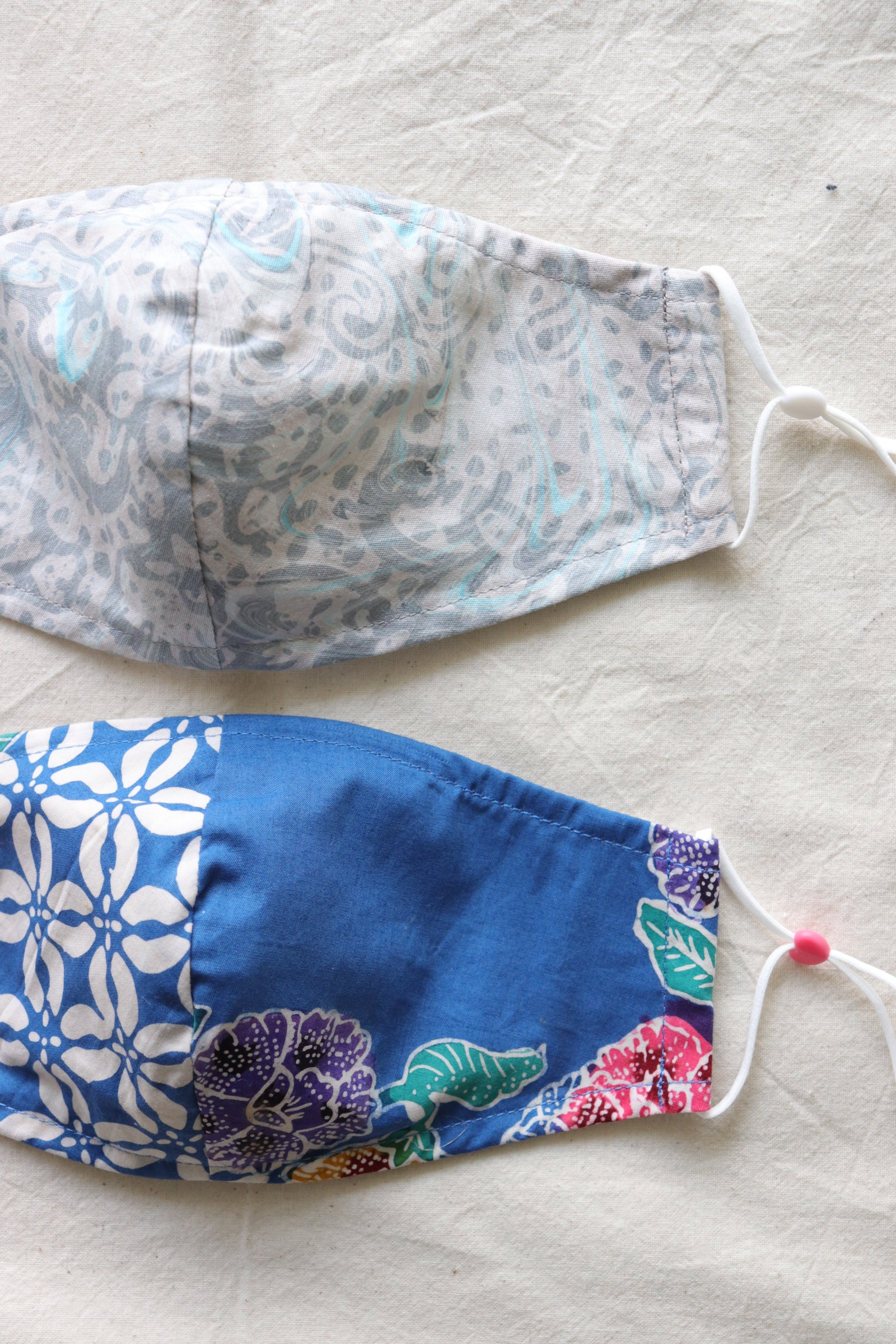 Handmade Batik Mask - Milky Sky