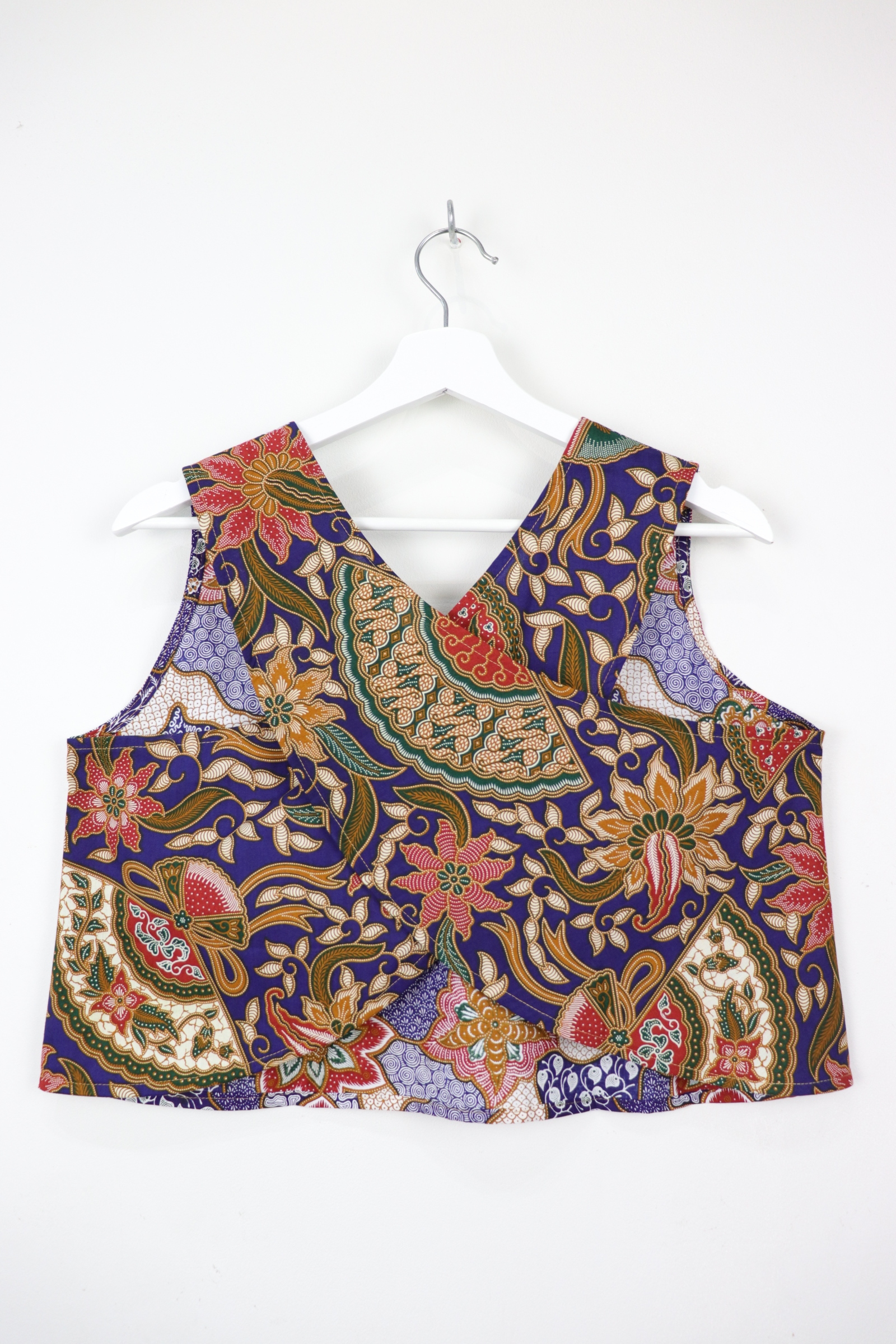 Two-Tone Napkin Batik Top - Tai Tai Kueh (M)