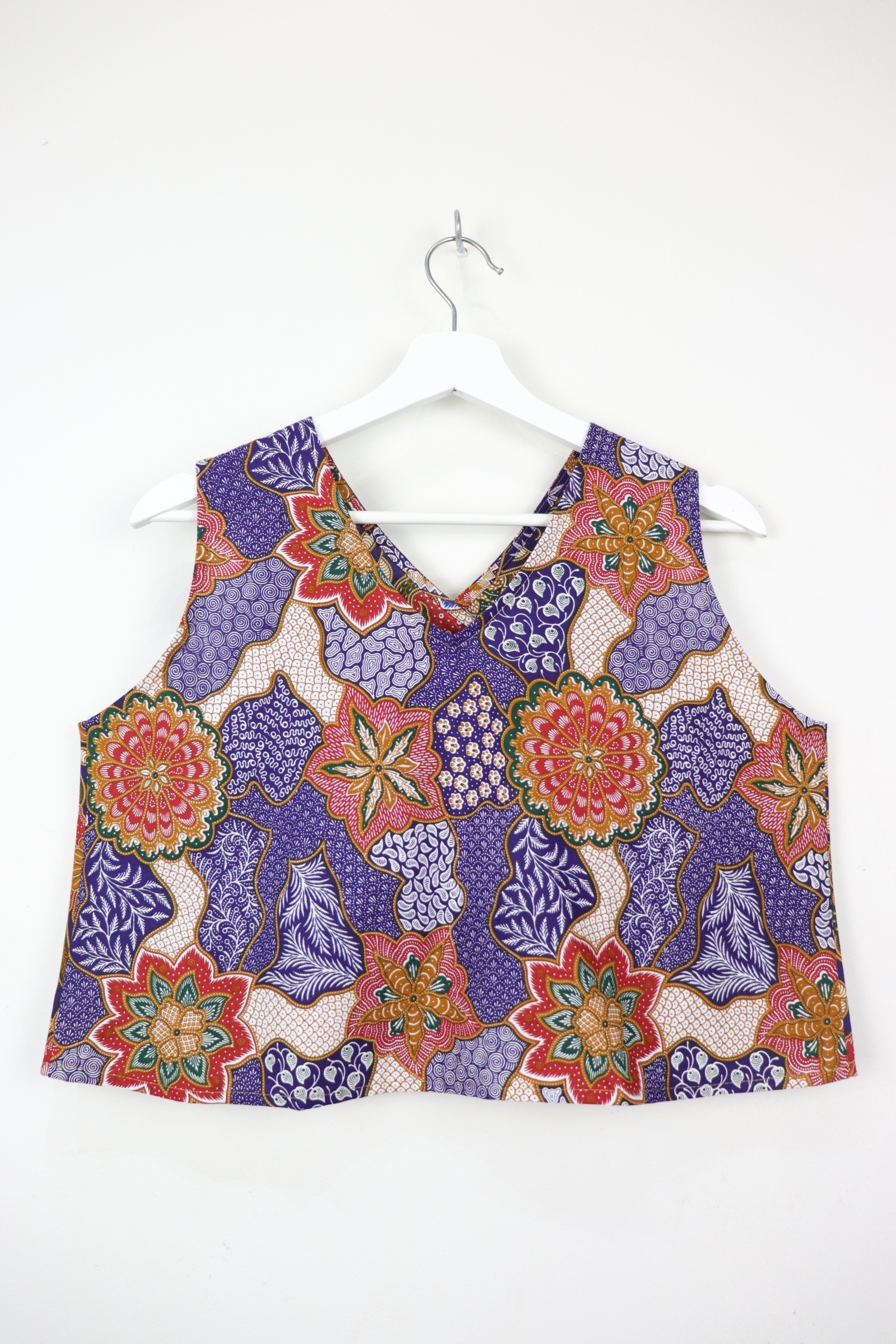Two-Tone Napkin Batik Top - Tai Tai Kueh (M)