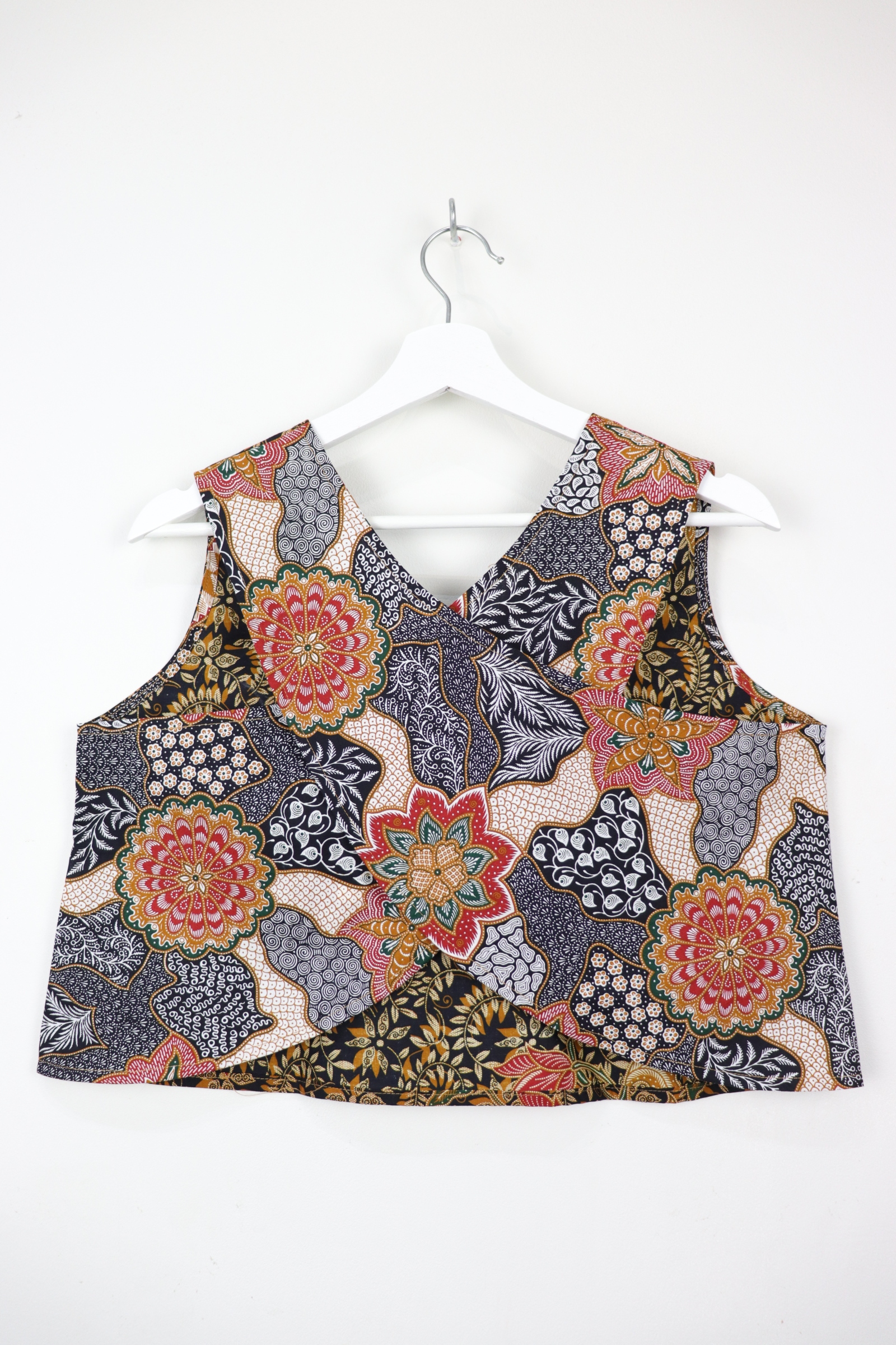 Two-Tone Napkin Batik Top - Kue Kosui (M)