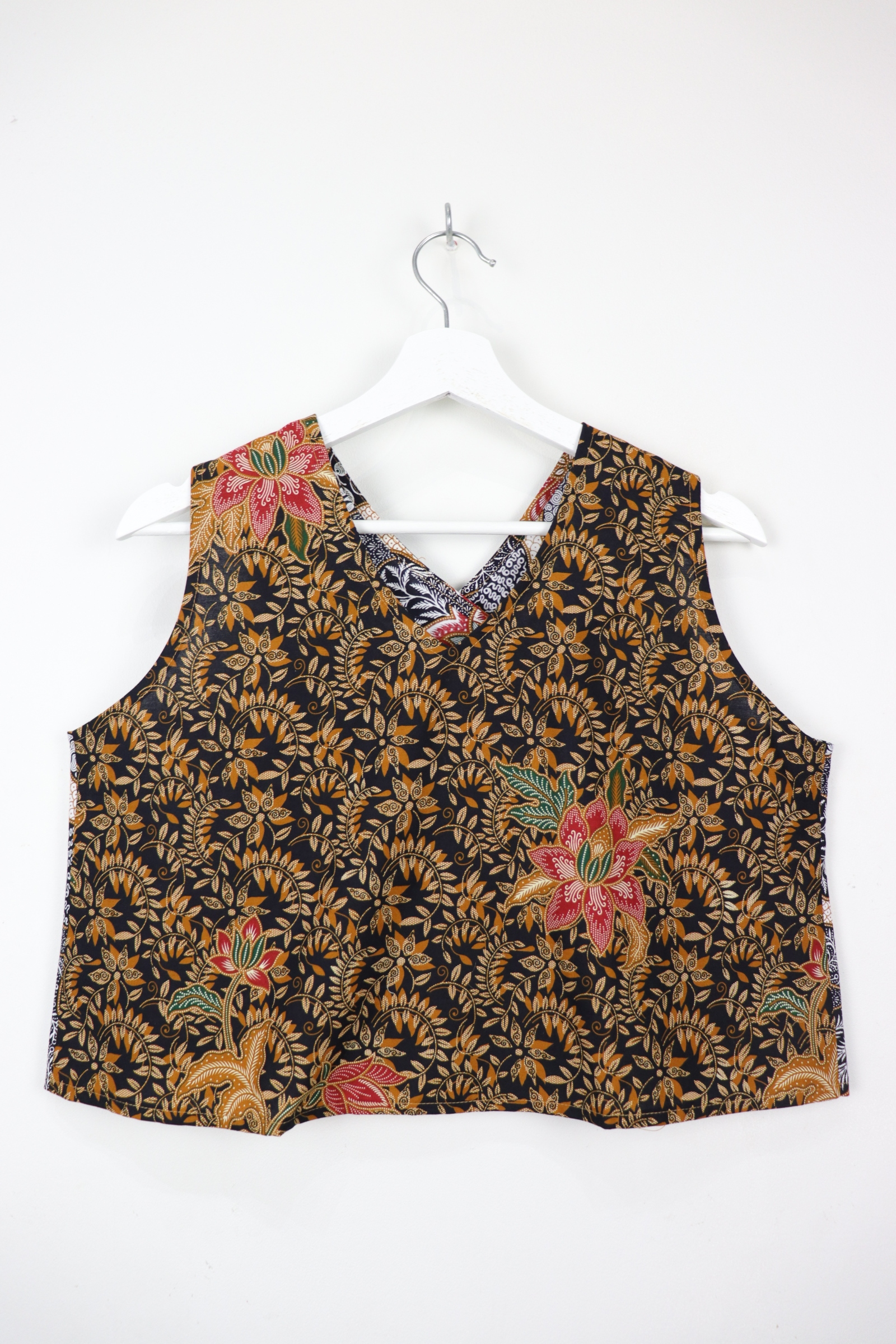 Two-Tone Napkin Batik Top - Kue Kosui (M)