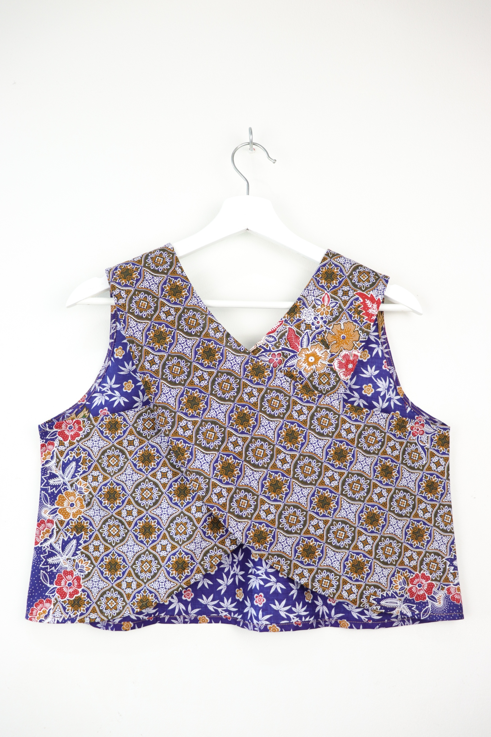 Two-Tone Napkin Batik Top - Pulut Yam (M)