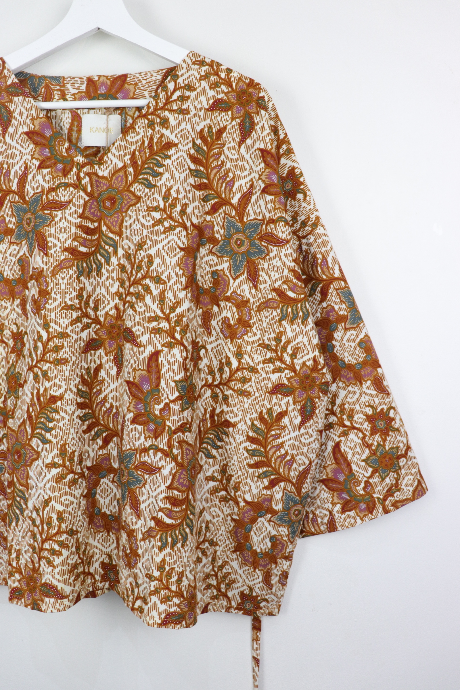 BIG GIRL Batik Top - Big AUTUMN flawed*