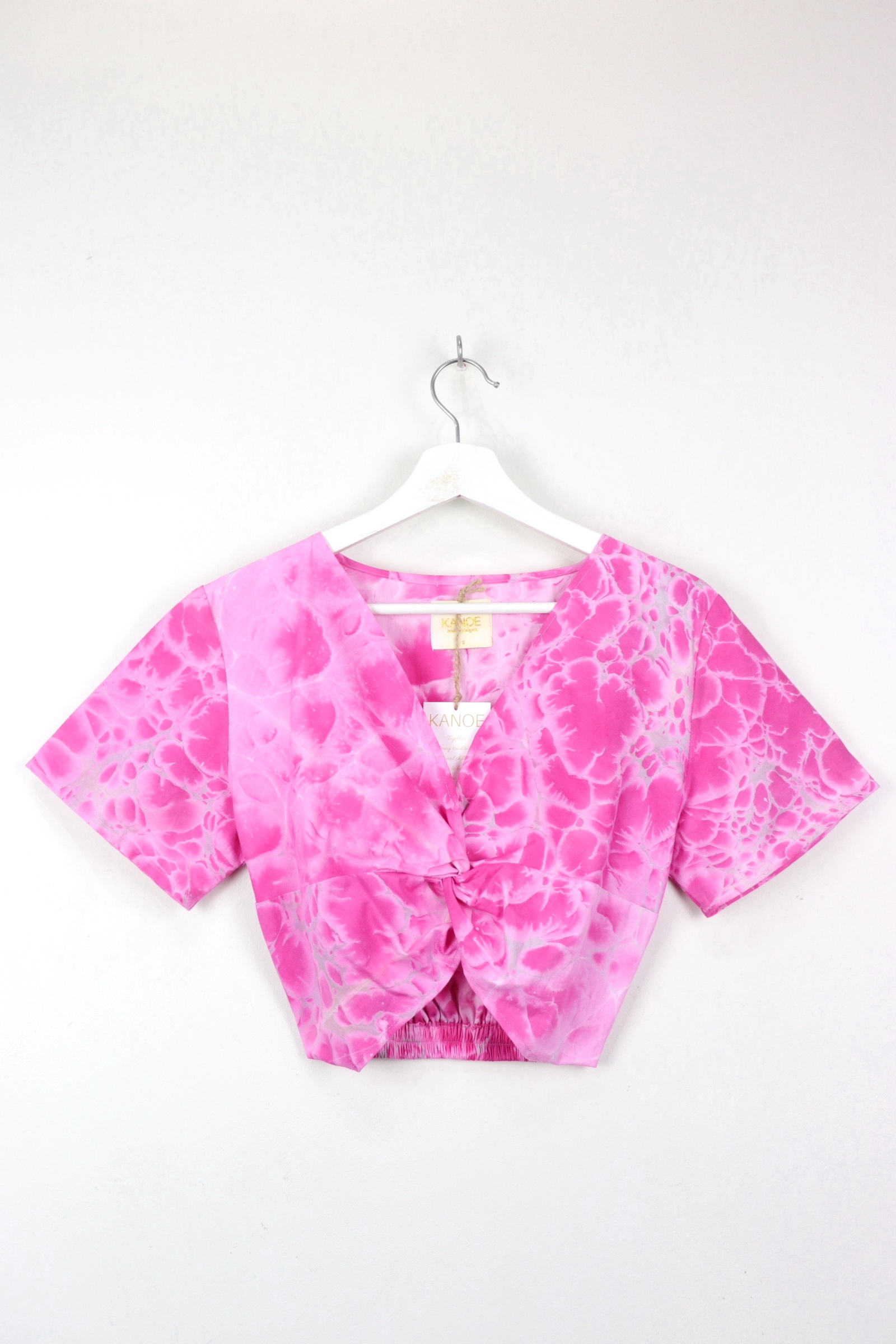 HandMarbled Twisted Top - Cutie Pie