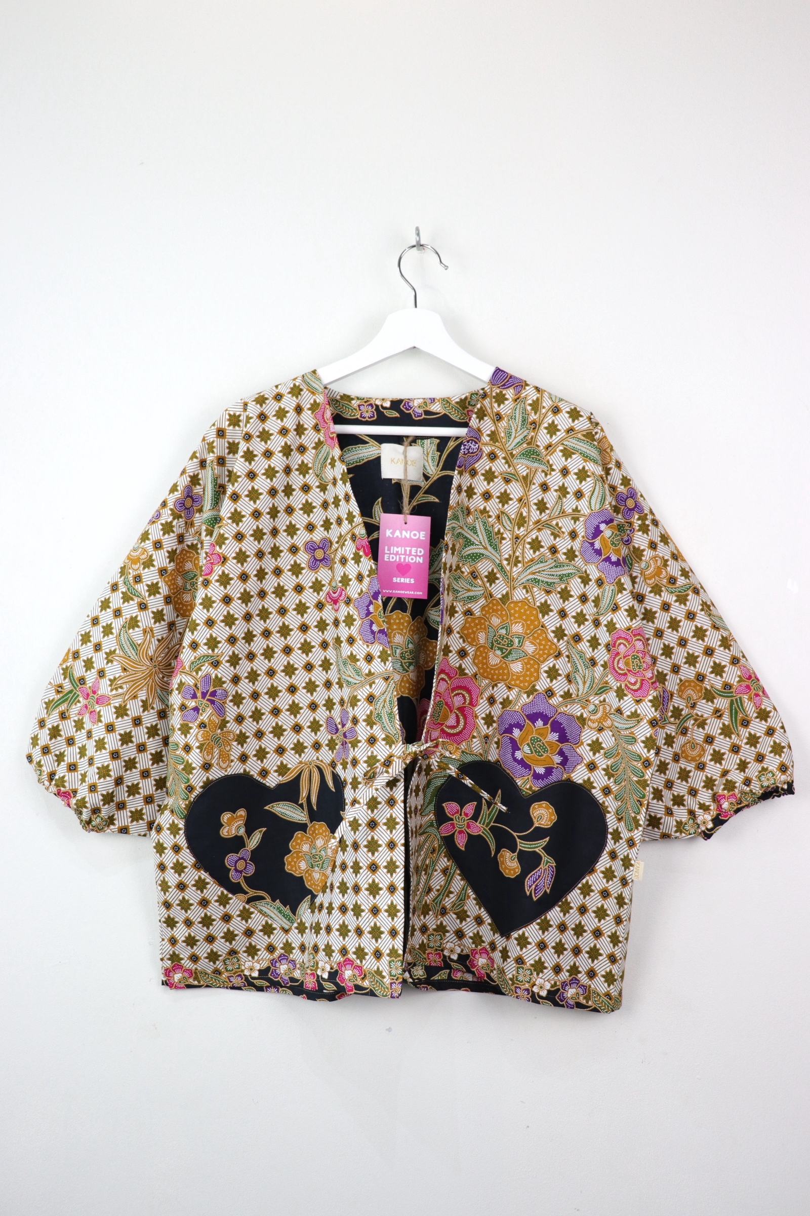 Kimono Signature Heart Pockets - Kuromi Heart