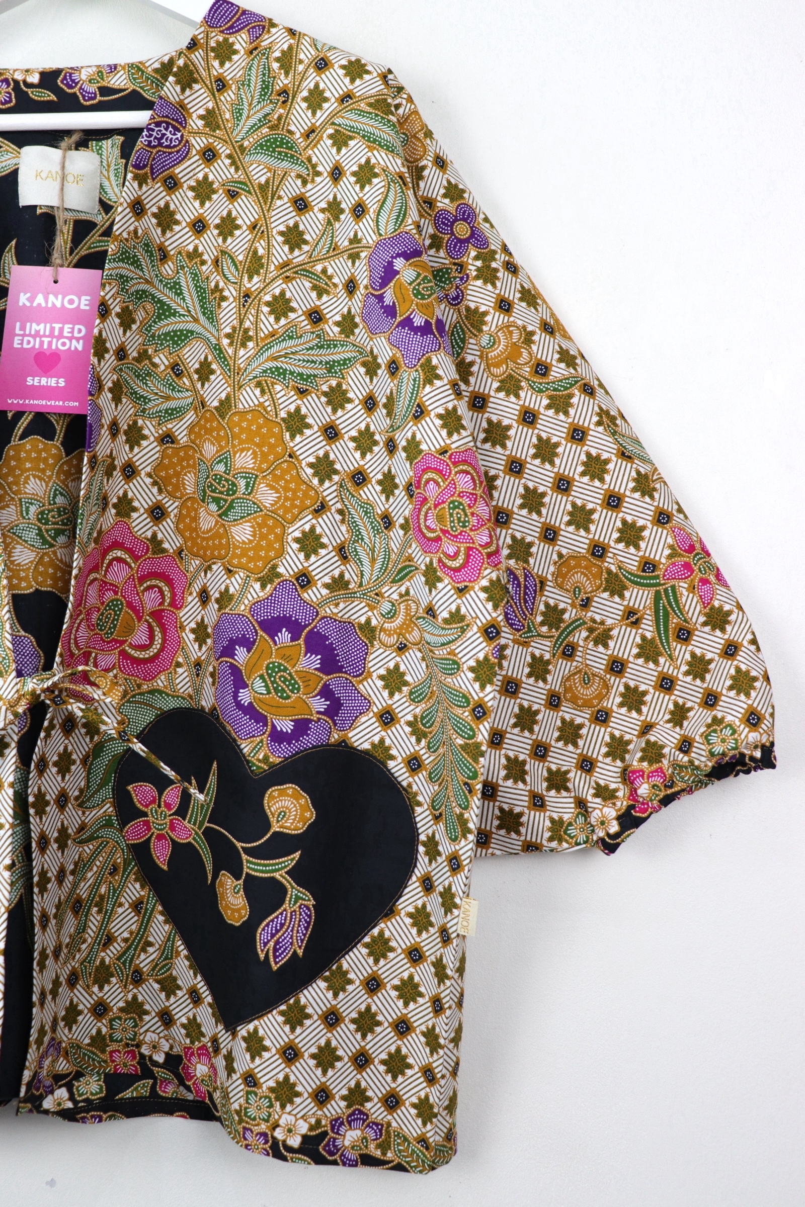 Kimono Signature Heart Pockets - Kuromi Heart
