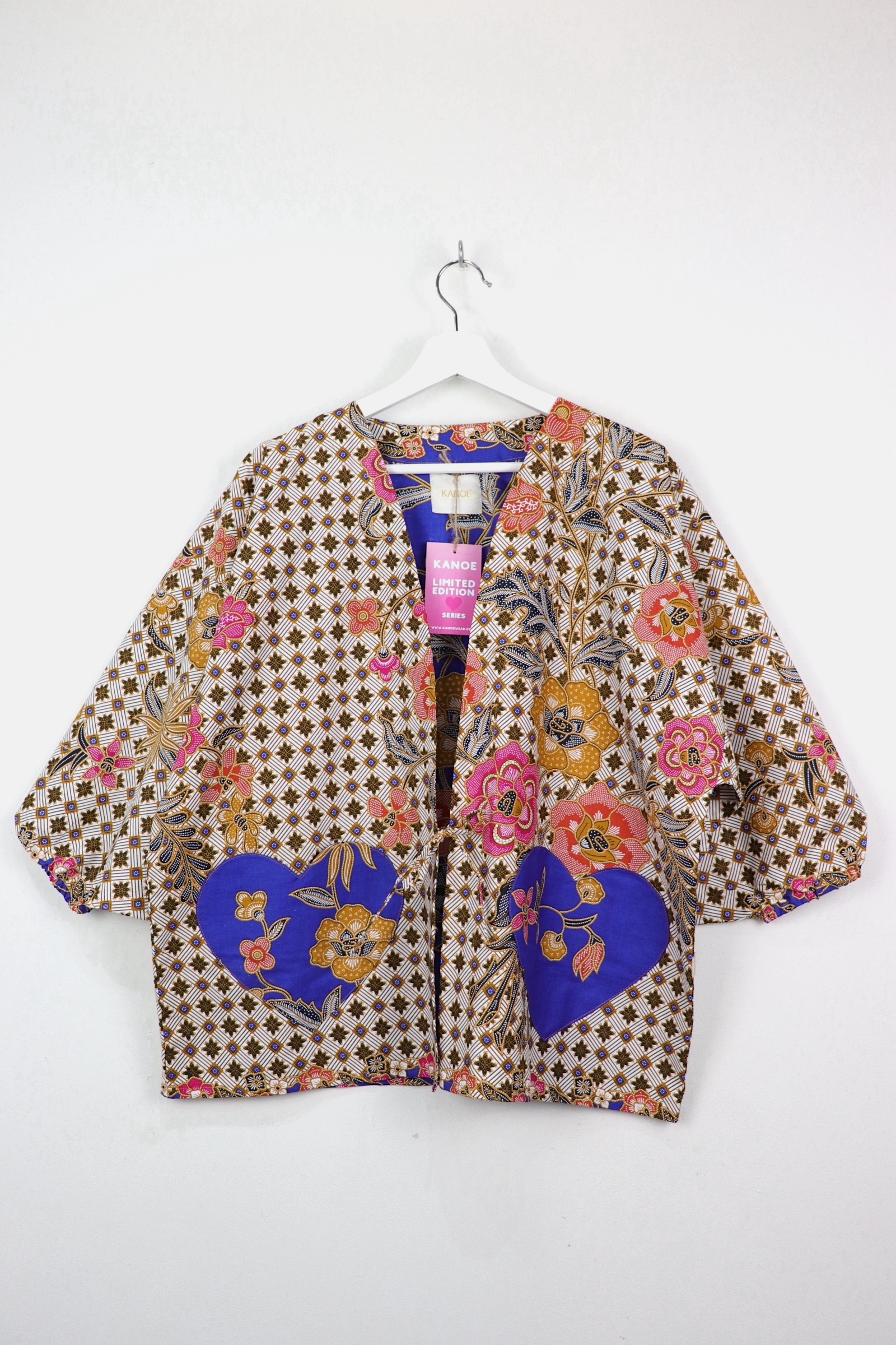 Kimono Signature Heart Pockets - Caring Heart