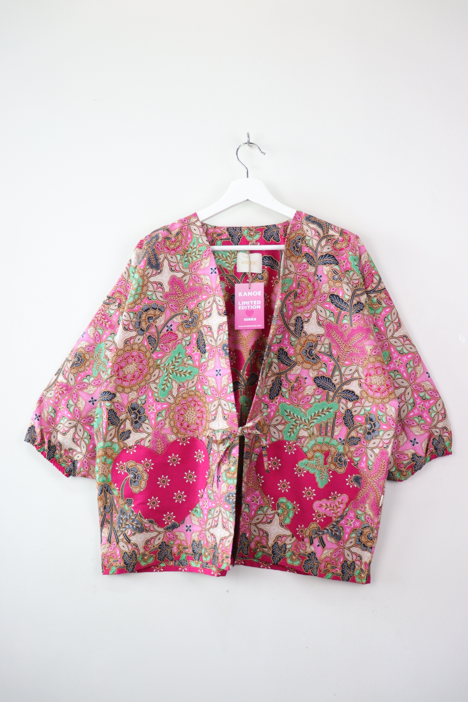 Kimono Signature Heart Pockets - Pinkie Pie
