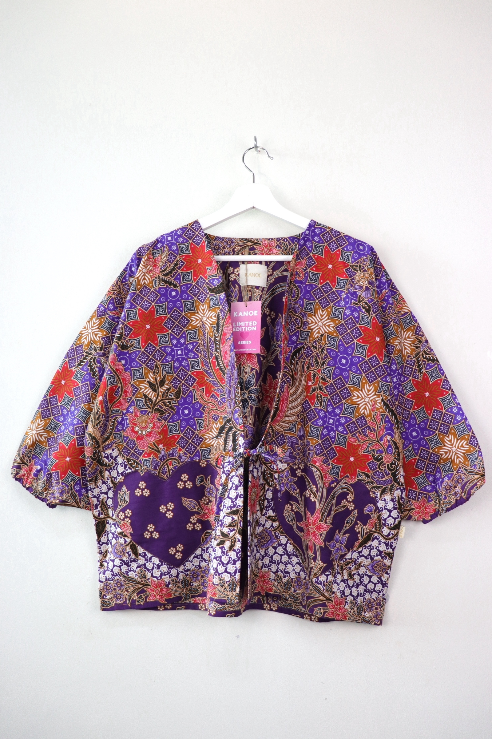 Kimono Signature Heart Pockets - Daisy Dream