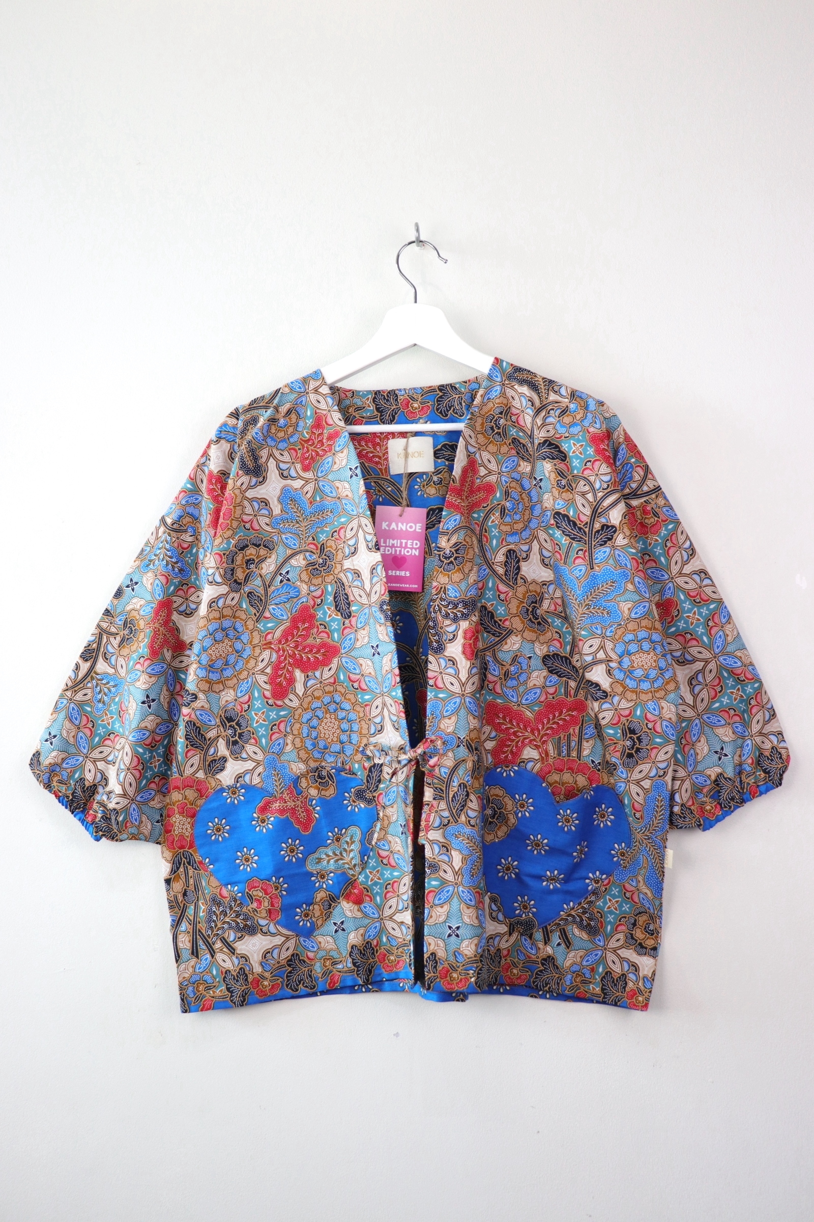 Kimono Signature Heart Pockets - Love-a-lot