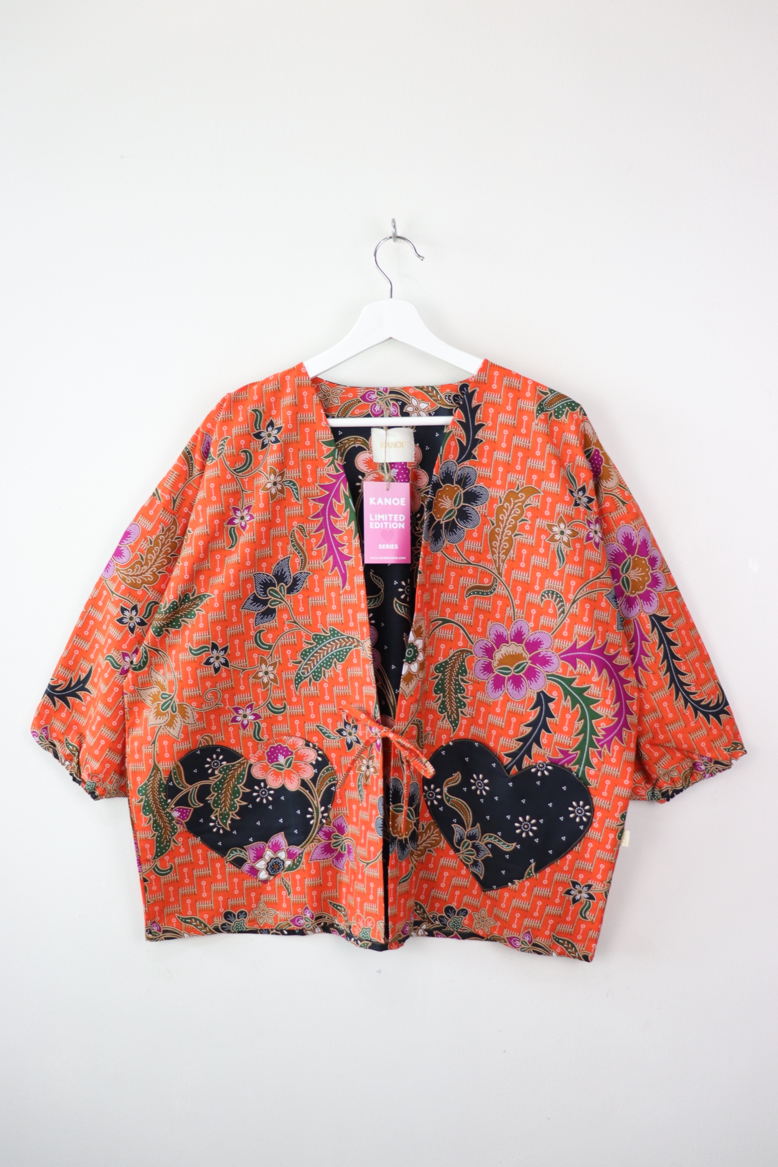Kimono Signature Heart Pockets - Spring Parade