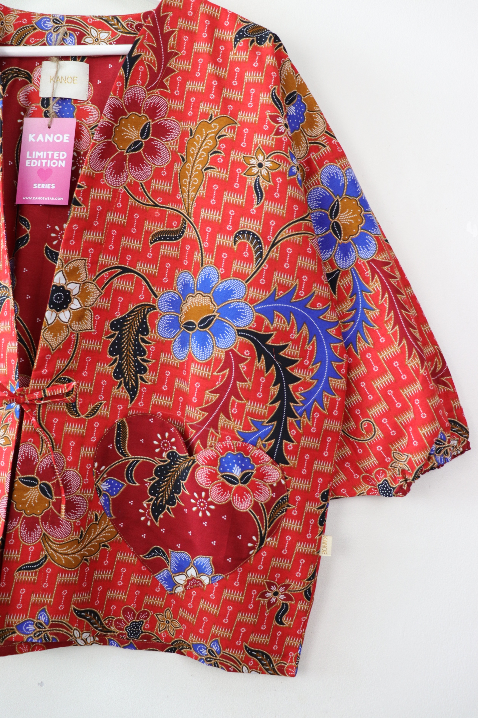 Kimono Signature Heart Pockets - Love Shimmer 