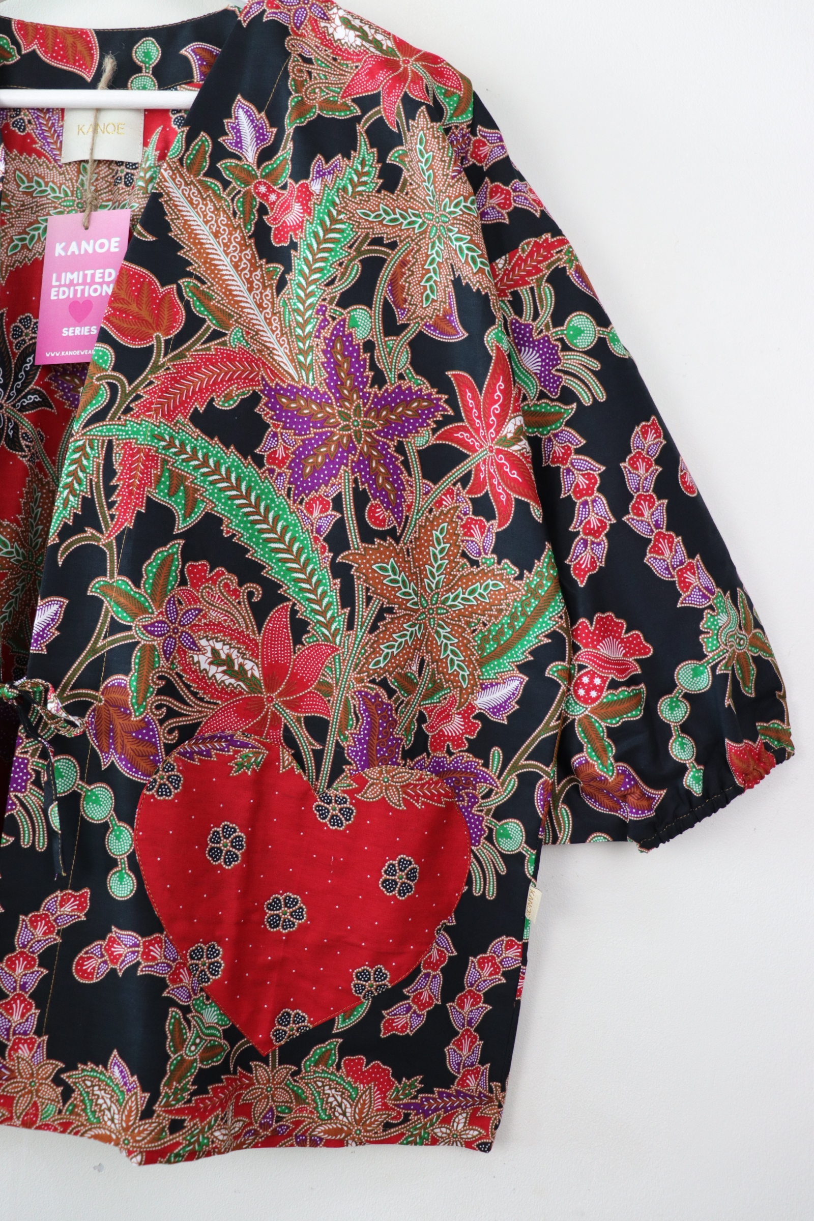 Kimono Signature Heart Pockets - Lotsa Love