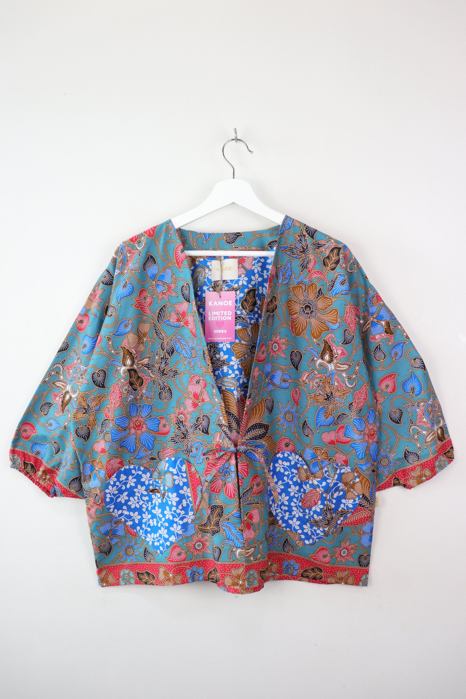 Kimono Signature Heart Pockets - Mellow Love