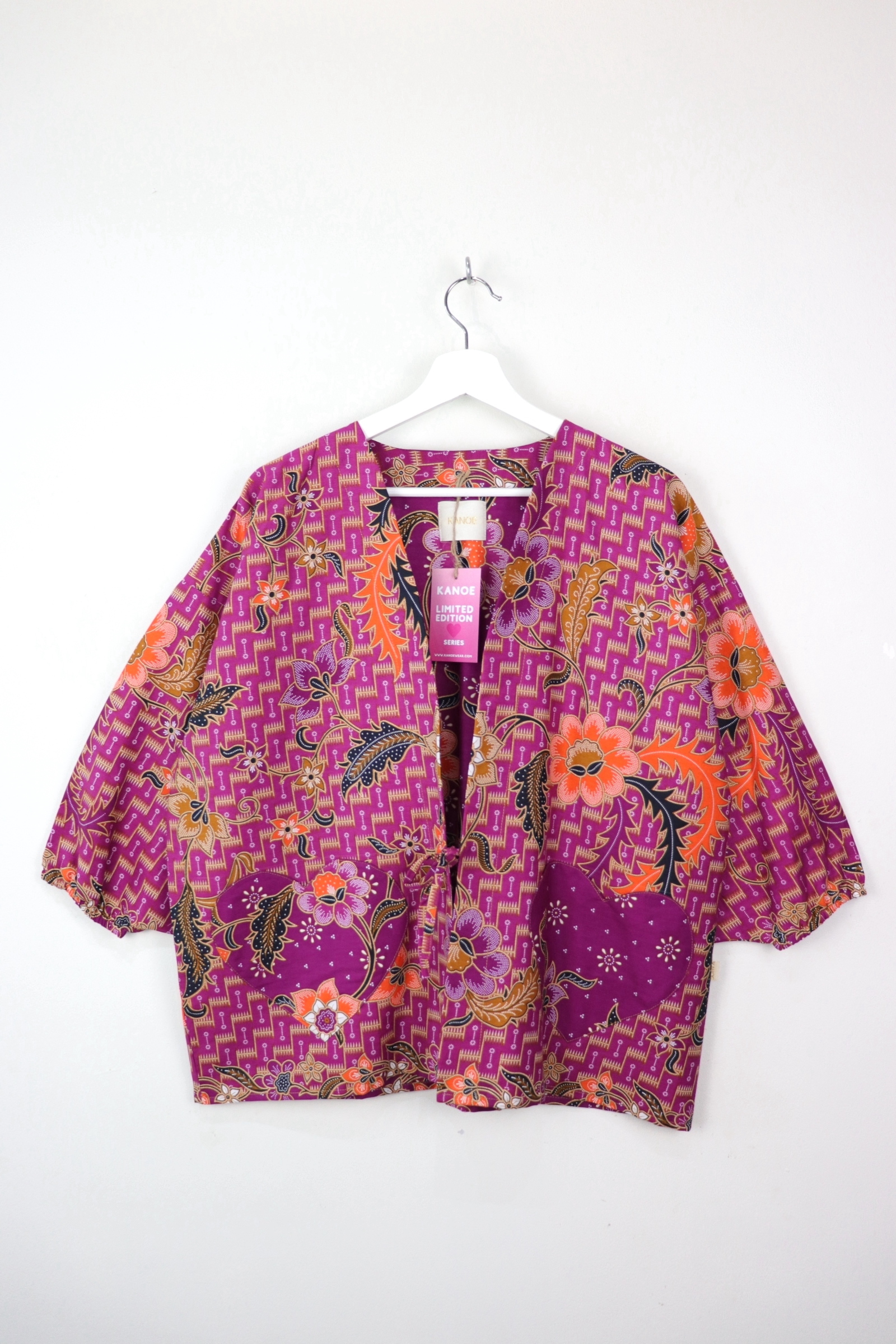 Kimono Signature Heart Pockets - Daydream Lover