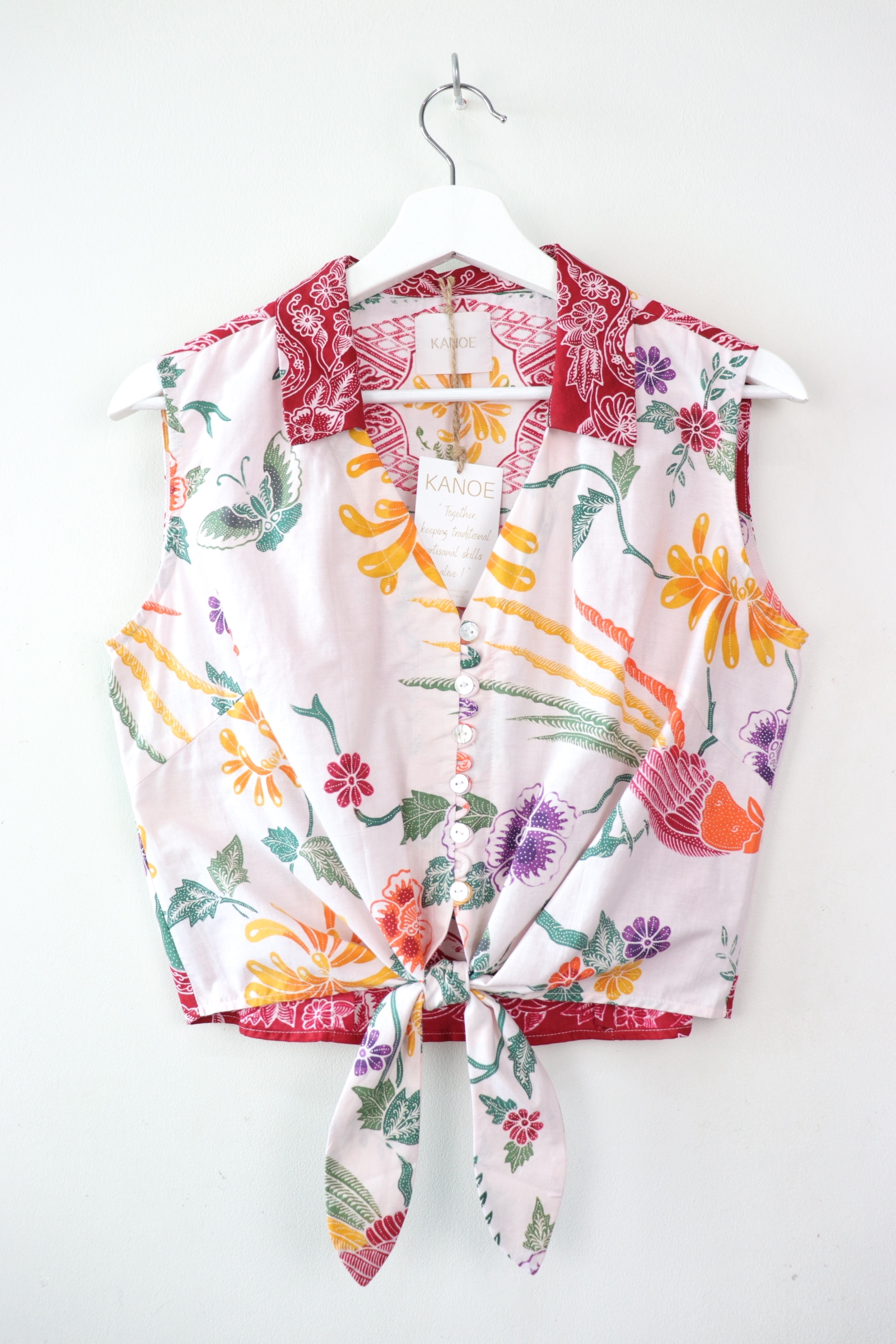 KANOE Classic Vintage Top - Summer Sun [Handstamped Batik]