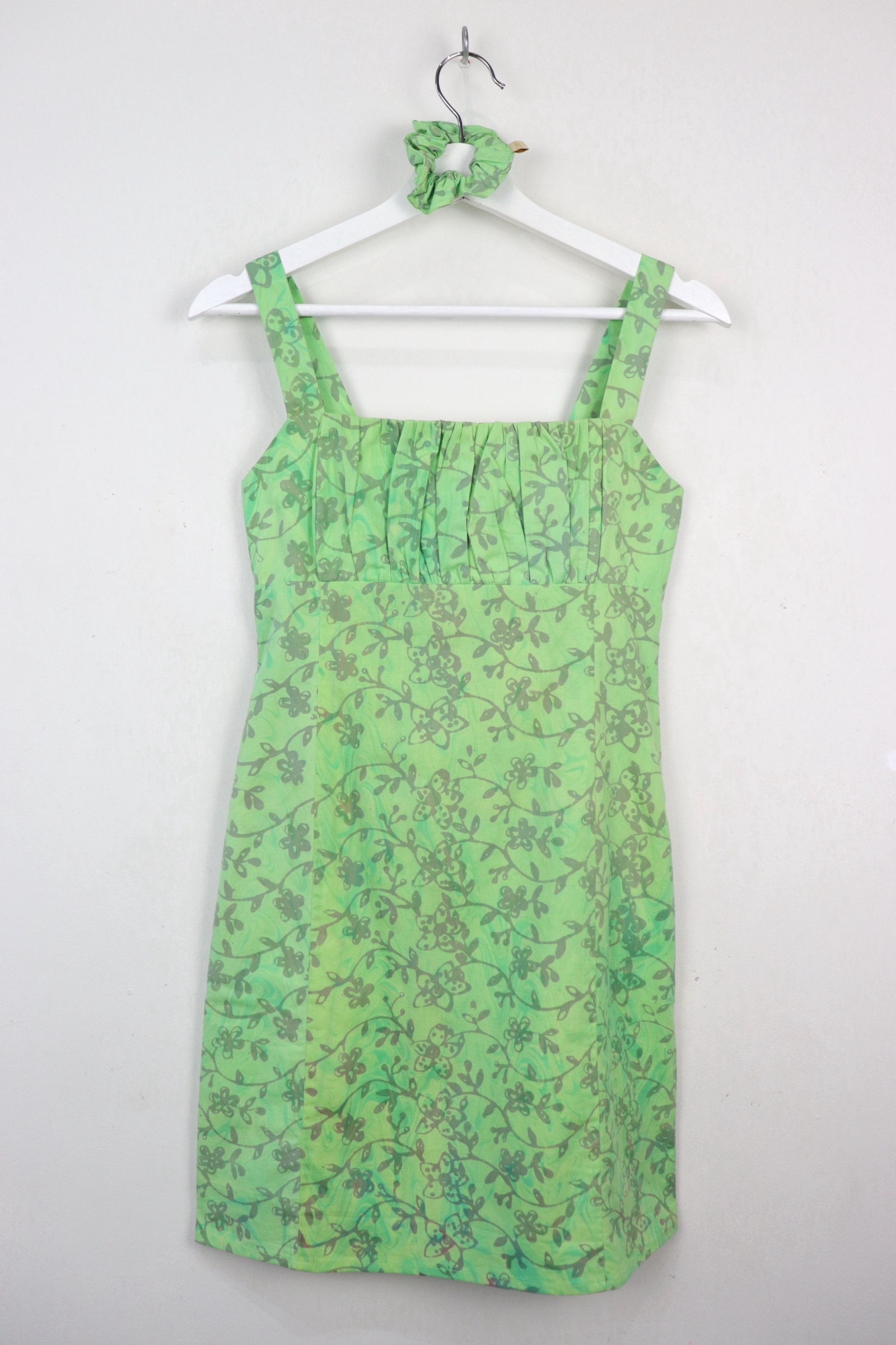 Hand Marbled Batik Dress - Sarah