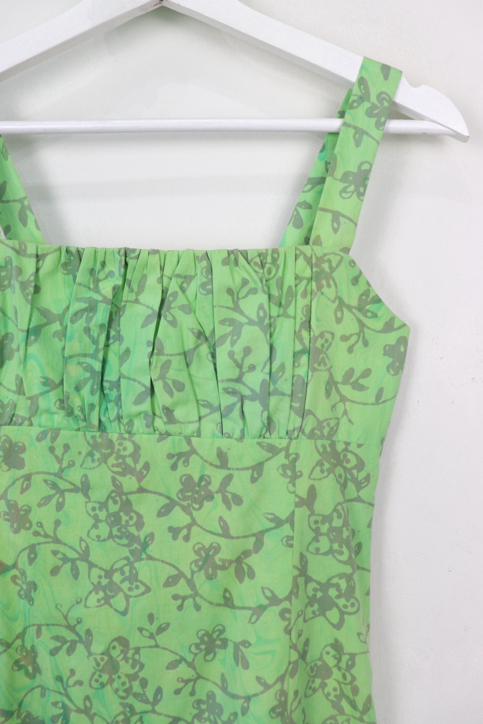 Hand Marbled Batik Dress - Sarah