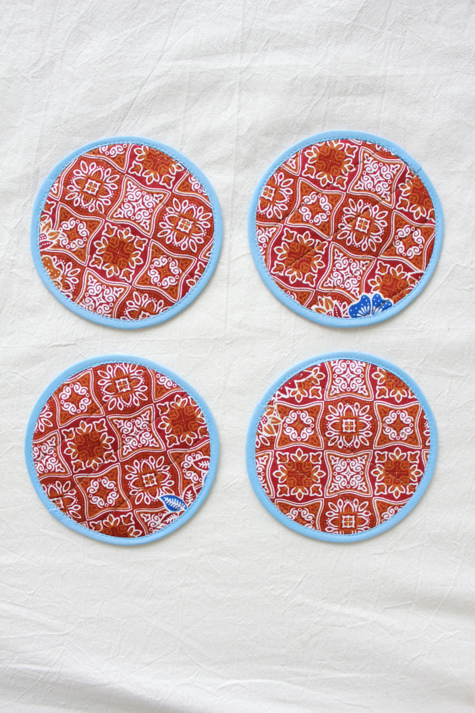 Batik Coaster - Galaxy Glow ( Set of 4 )
