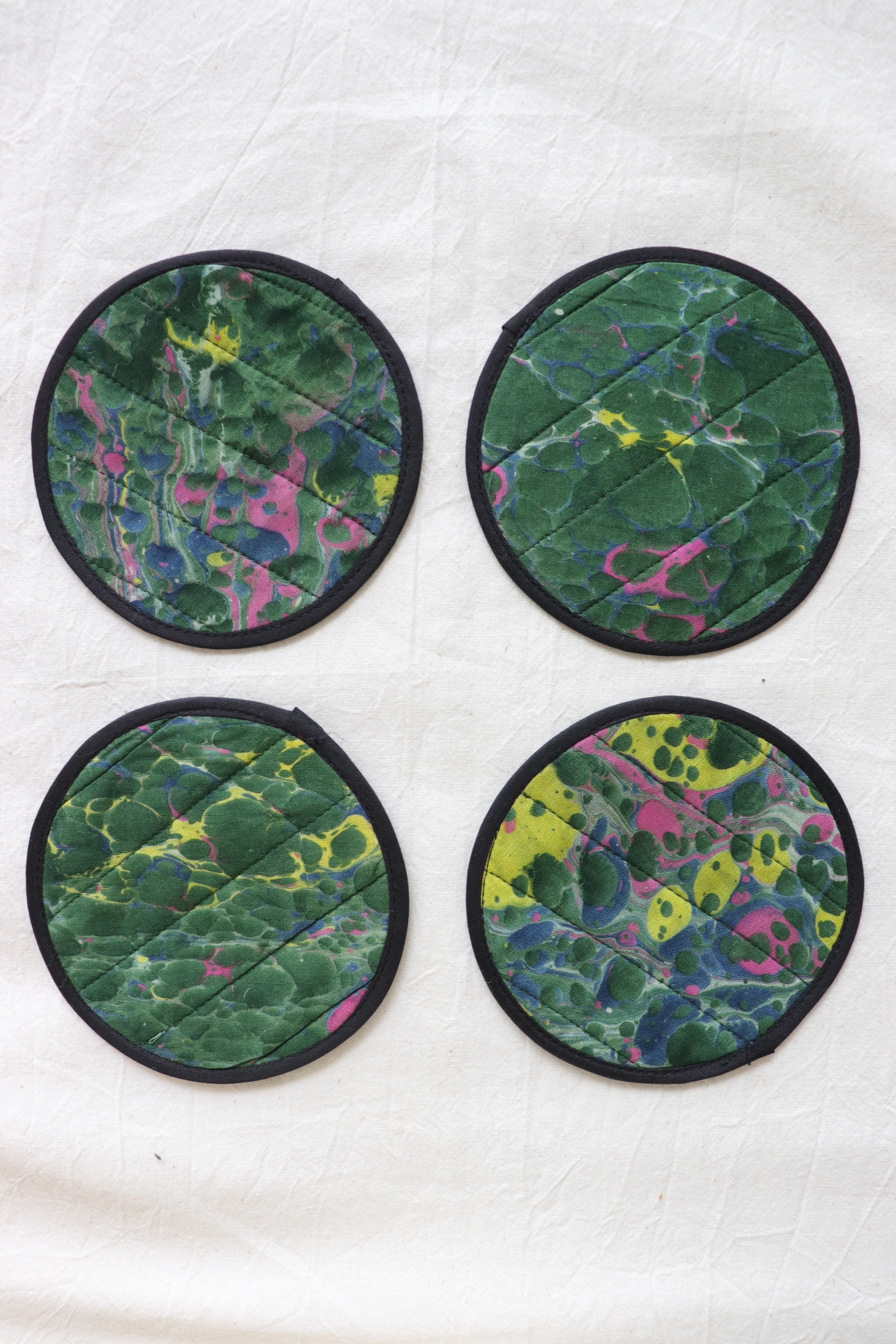 Batik Coaster - Forest Glam ( Set of 4 )