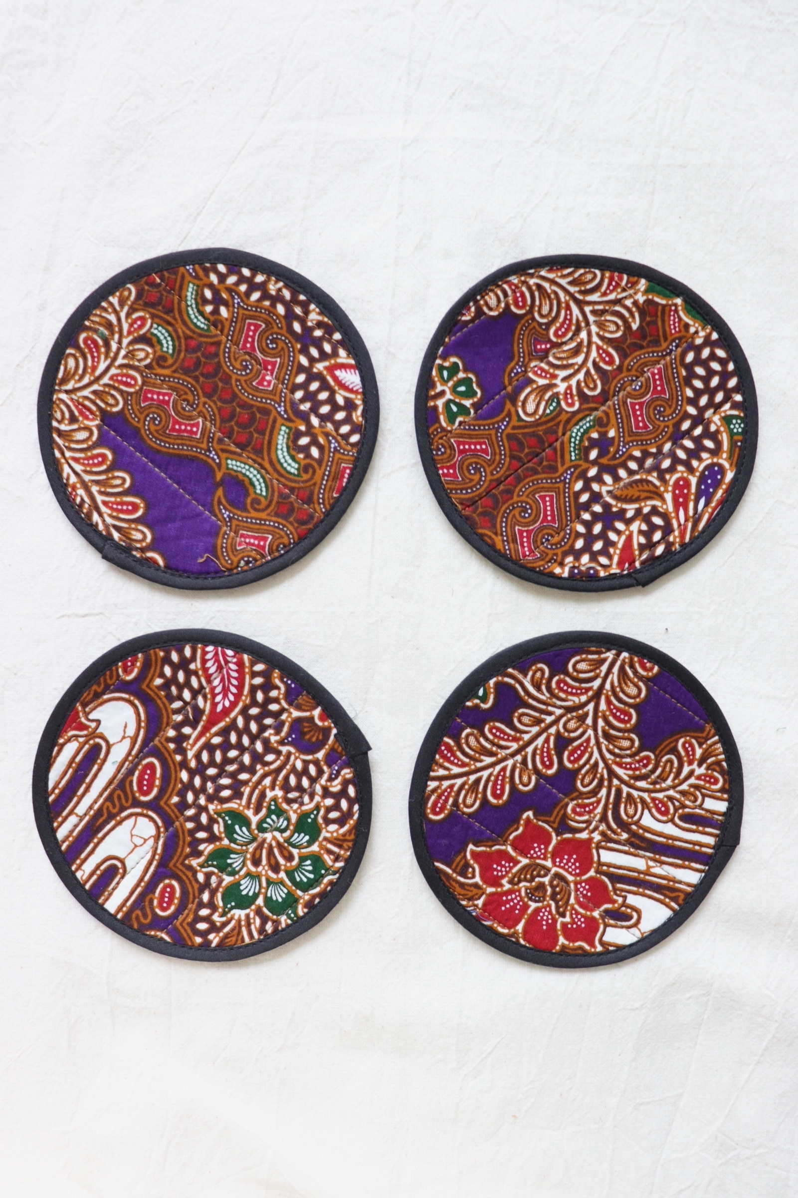 Batik Coaster - Forest Glam ( Set of 4 )