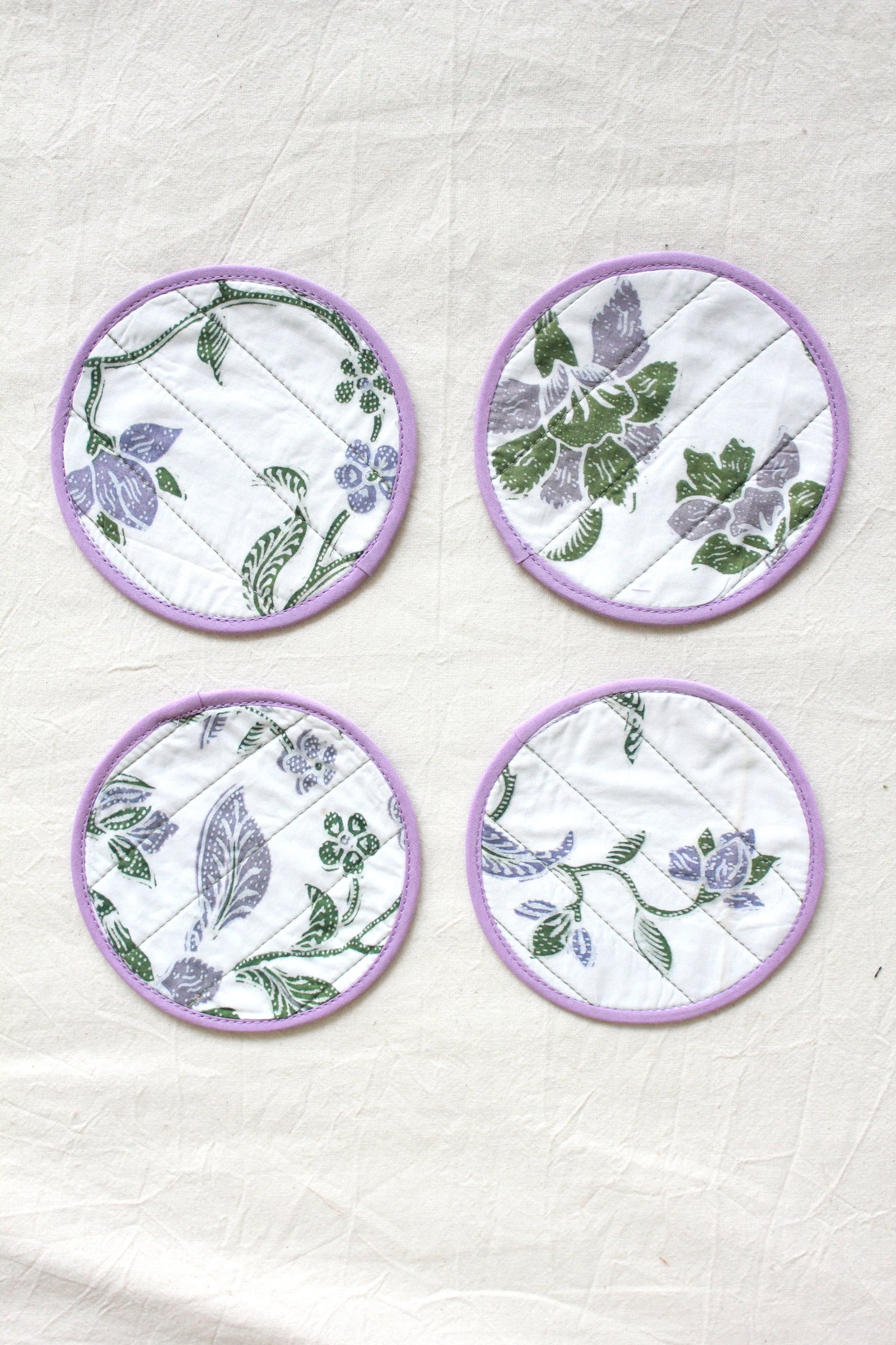 Batik Coaster - Milkis Soda  ( Set of 4 )