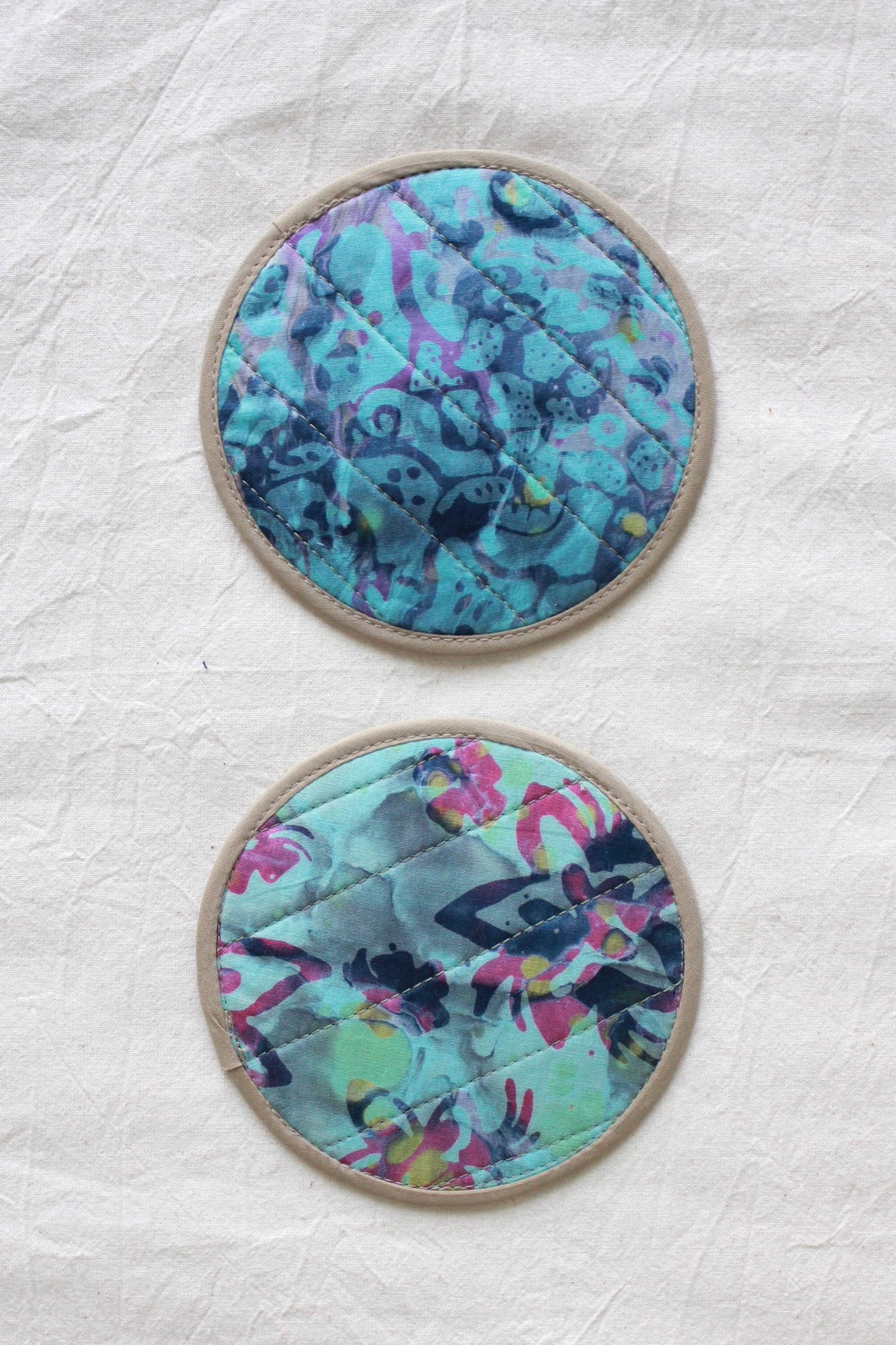 Batik Coaster - Long Island ( Set of 2 )