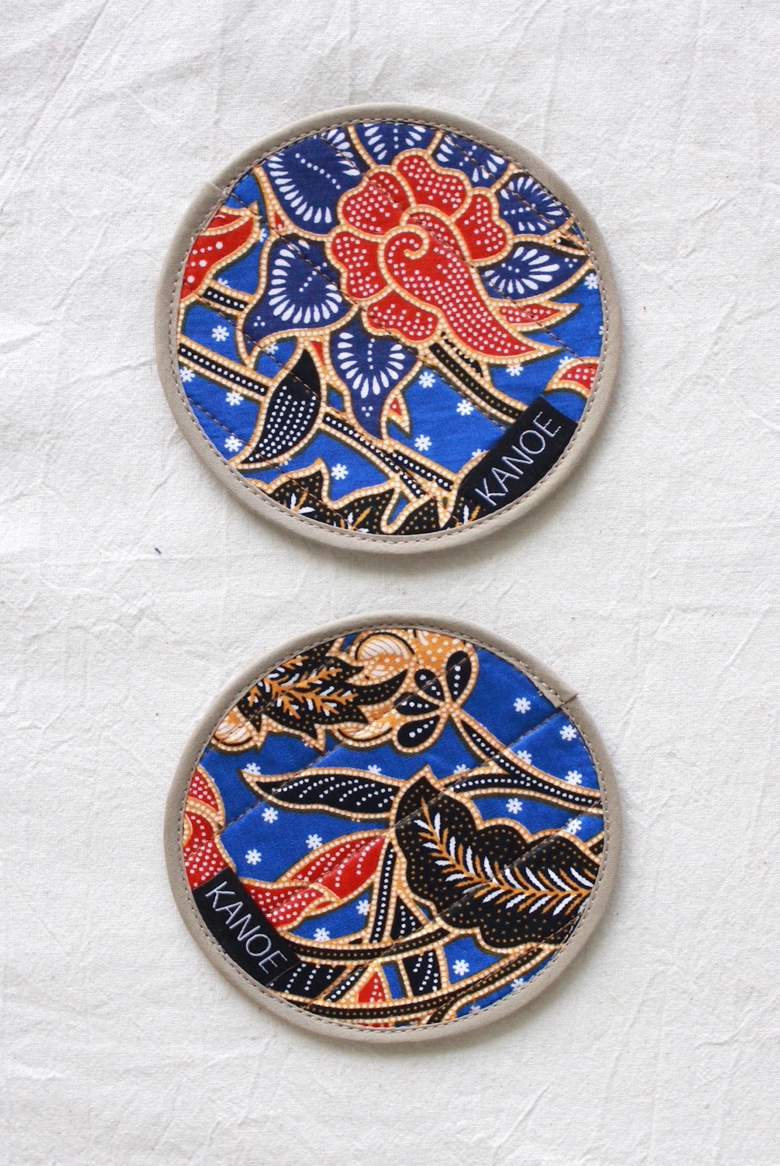 Batik Coaster - Berry Punch ( Set of 2 )