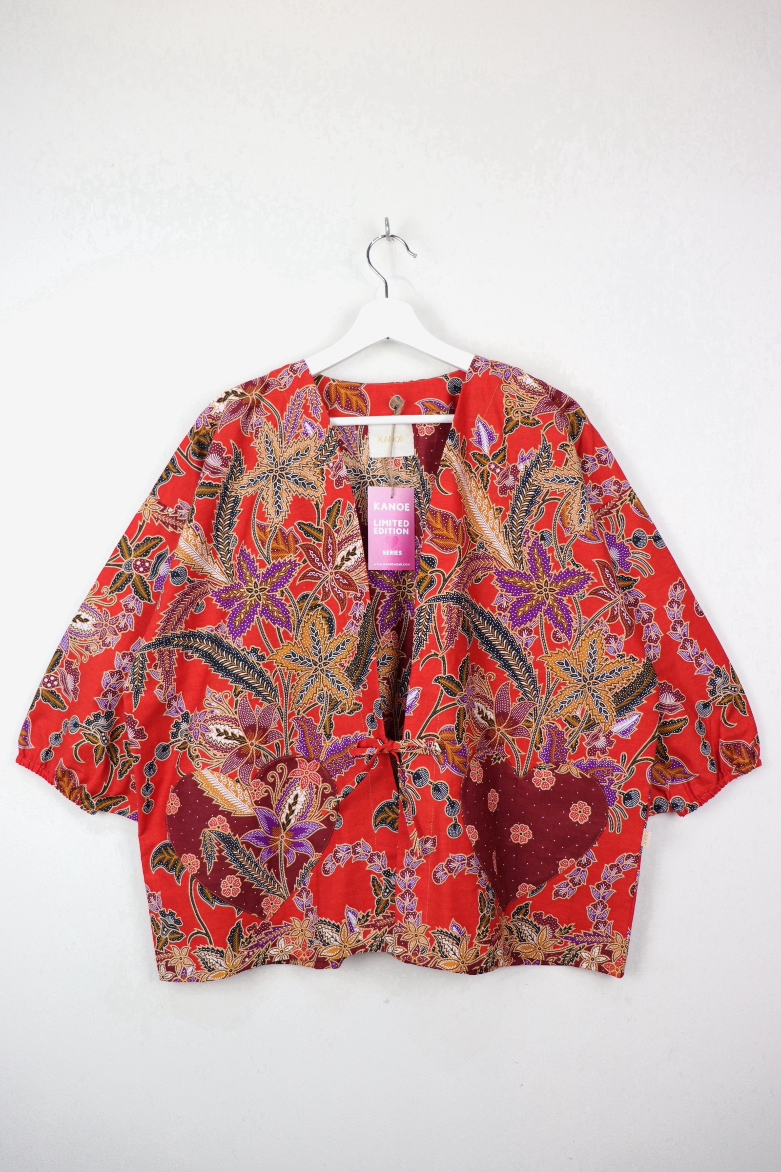 Kimono Signature Heart Pockets - Love Struck