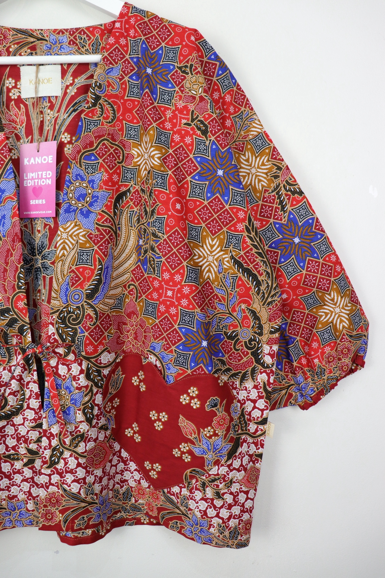 Kimono Signature Heart Pockets - Rosemi