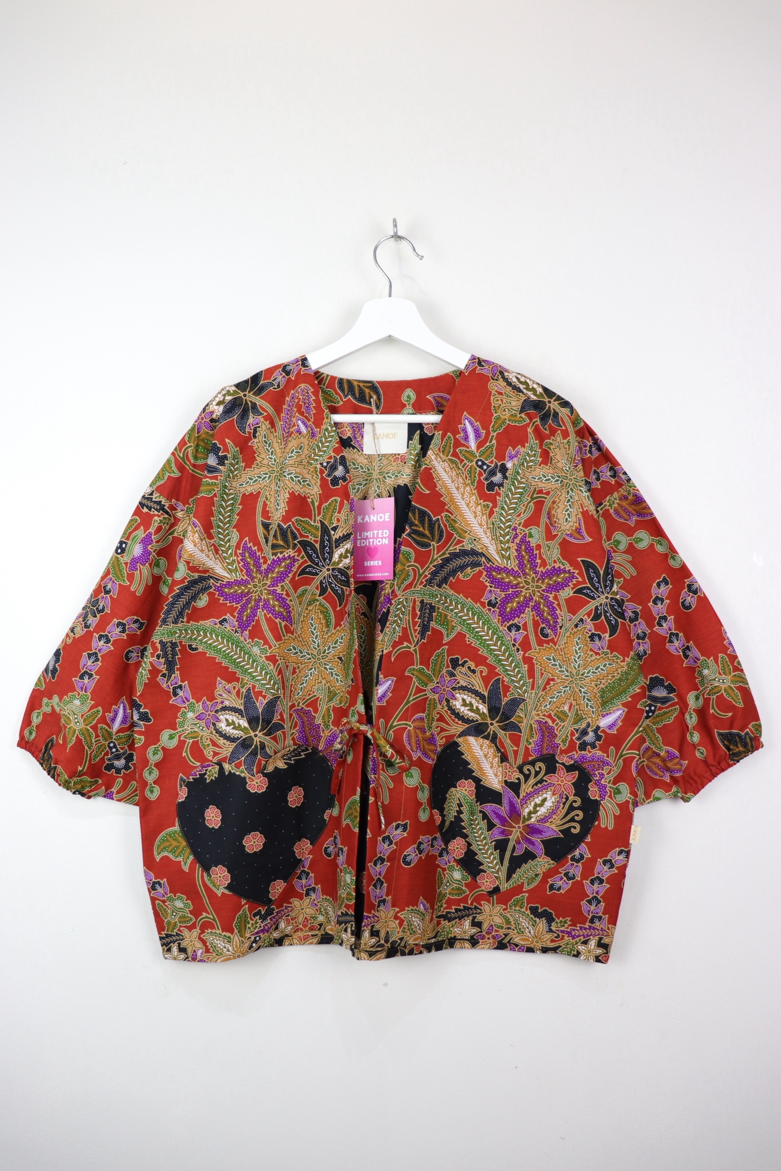 Kimono Signature Heart Pockets - Zenya