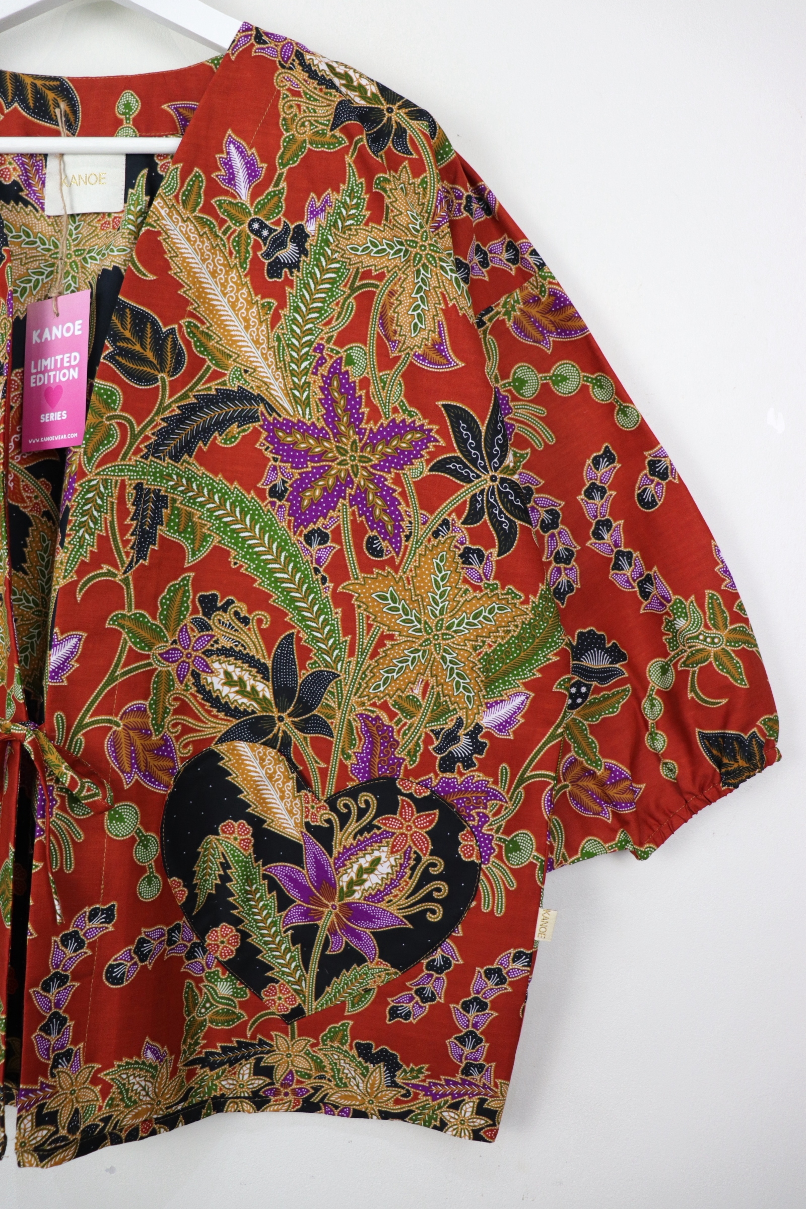 Kimono Signature Heart Pockets - Zenya