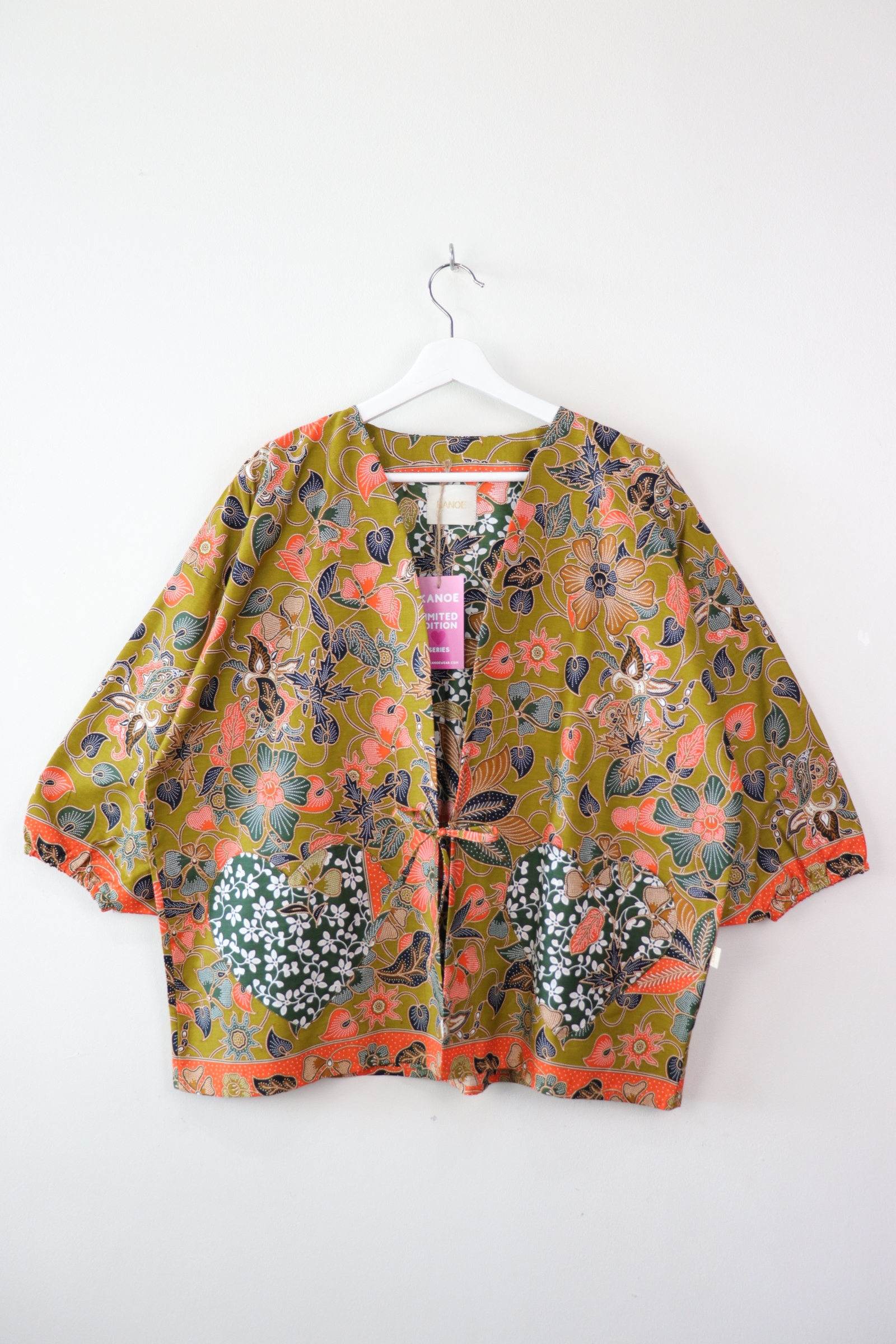 Kimono Signature Heart Pockets - Ollie Heart
