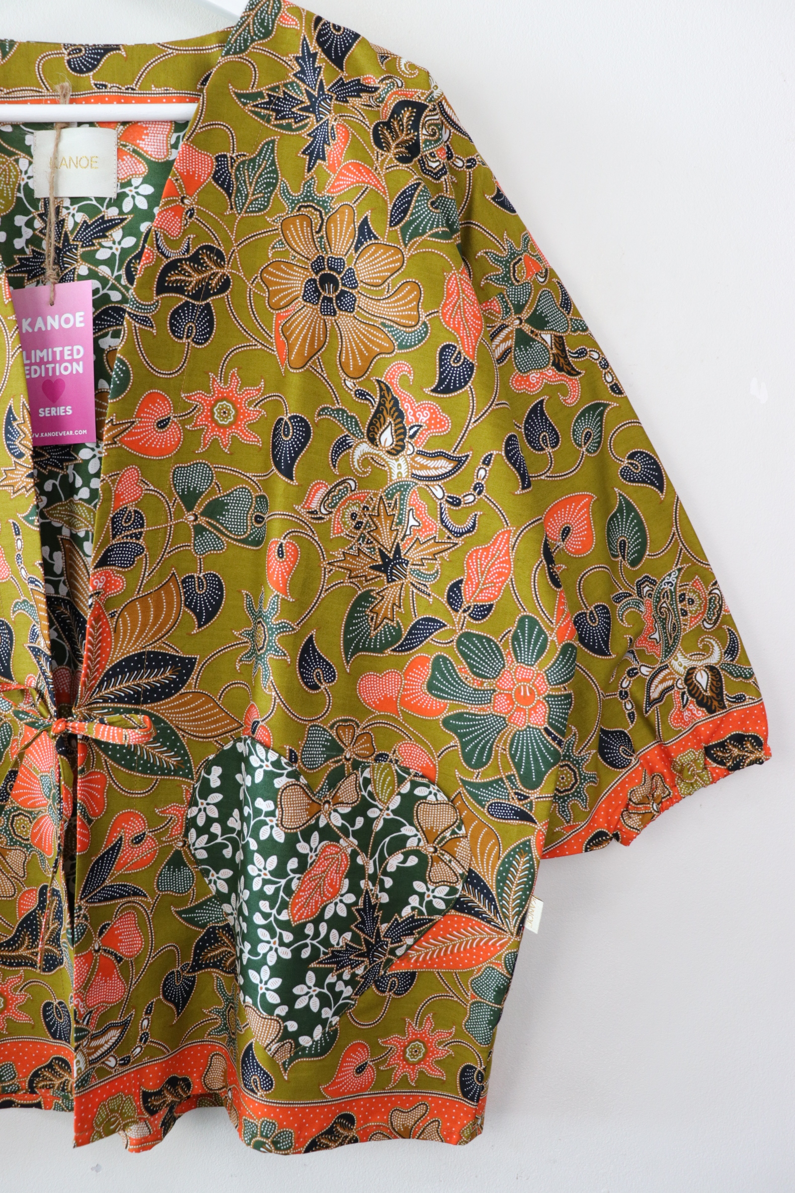 Kimono Signature Heart Pockets - Ollie Heart