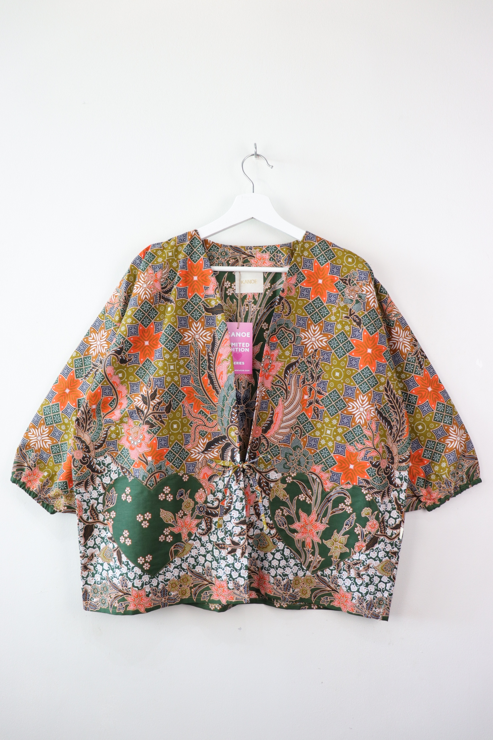 Kimono Signature Heart Pockets - Yogi Heart