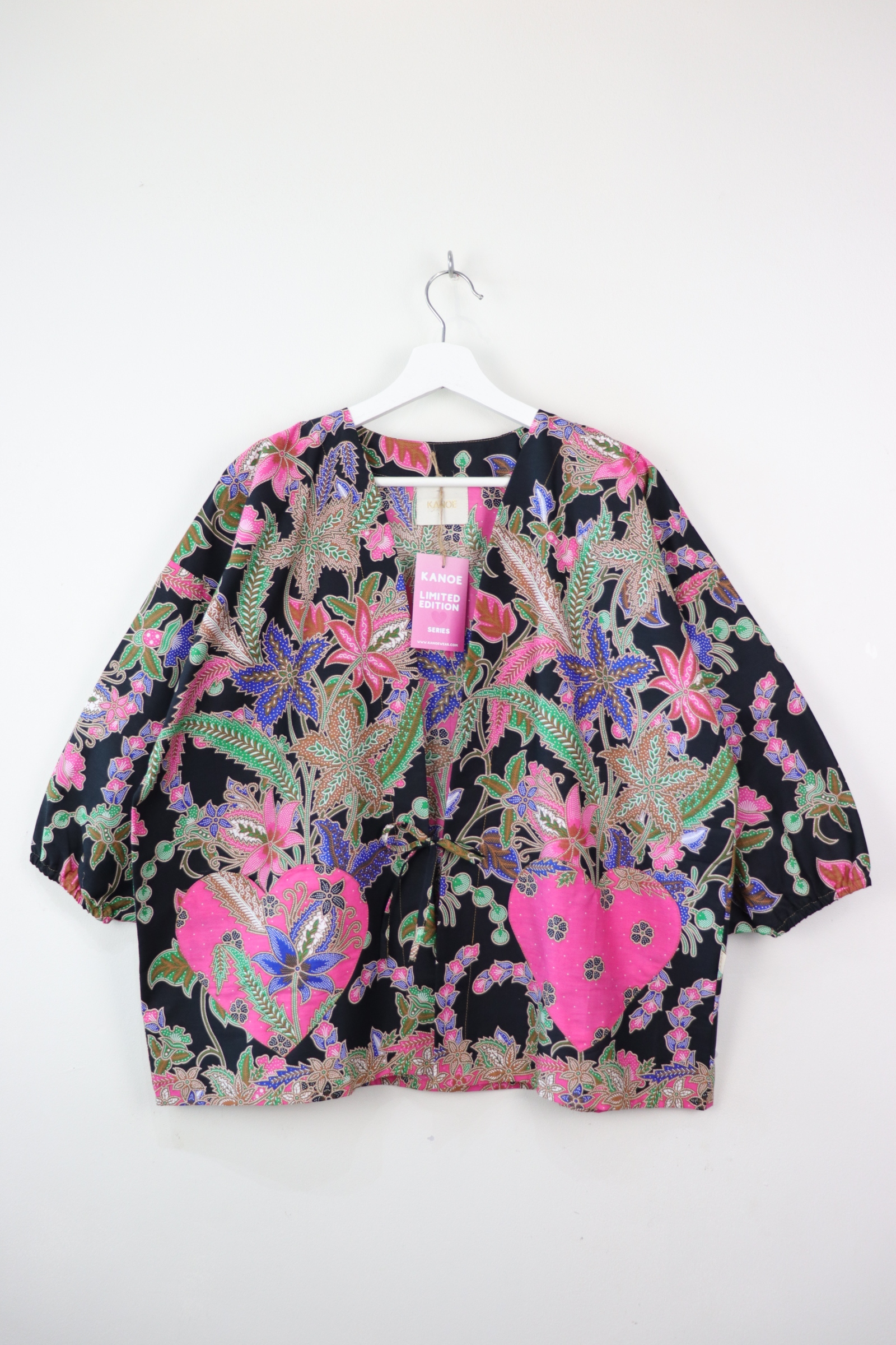 Kimono Signature Heart Pockets - Wanda Love