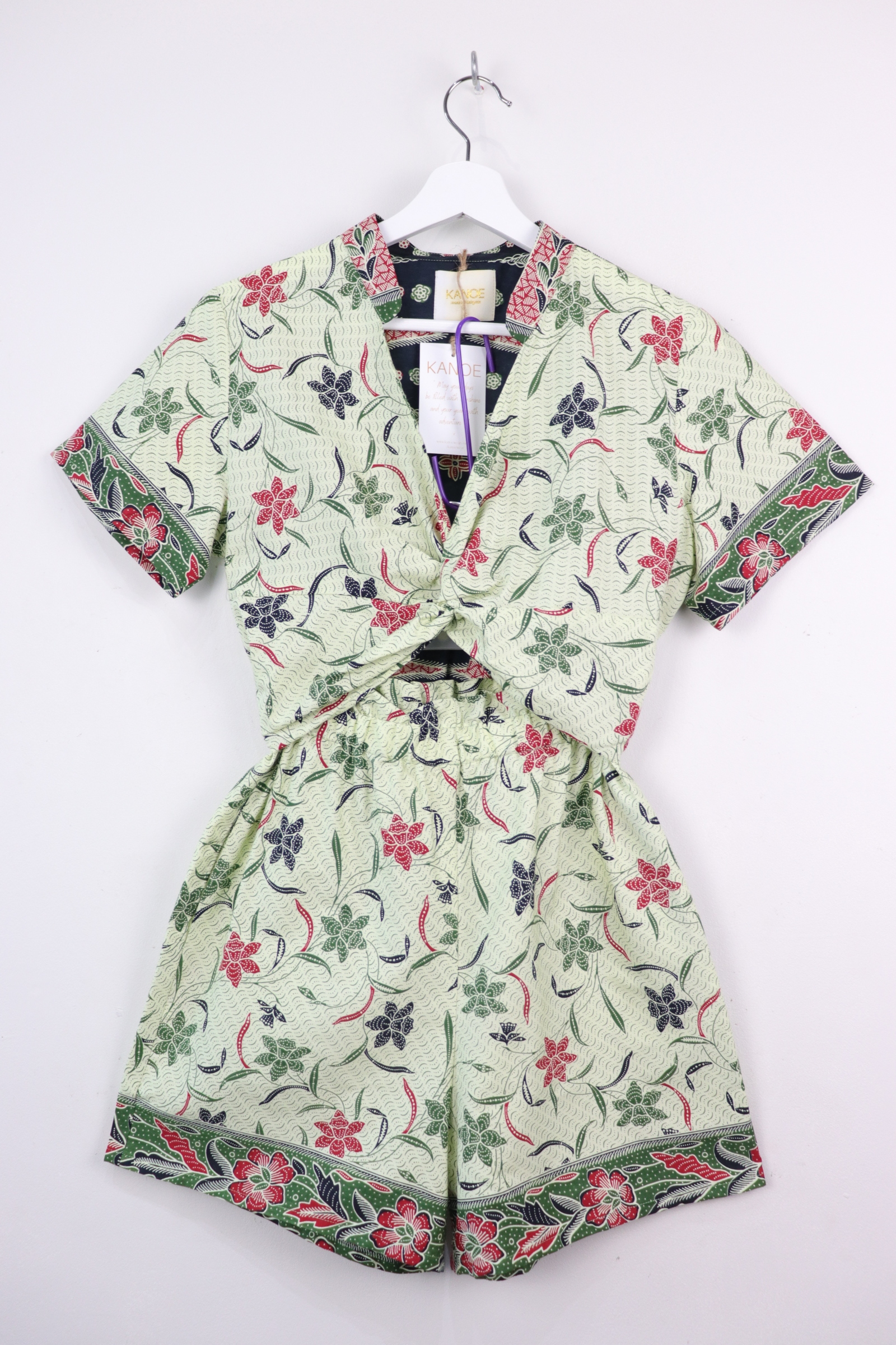 Pastel Batik Twist Set - Pandan Mochi