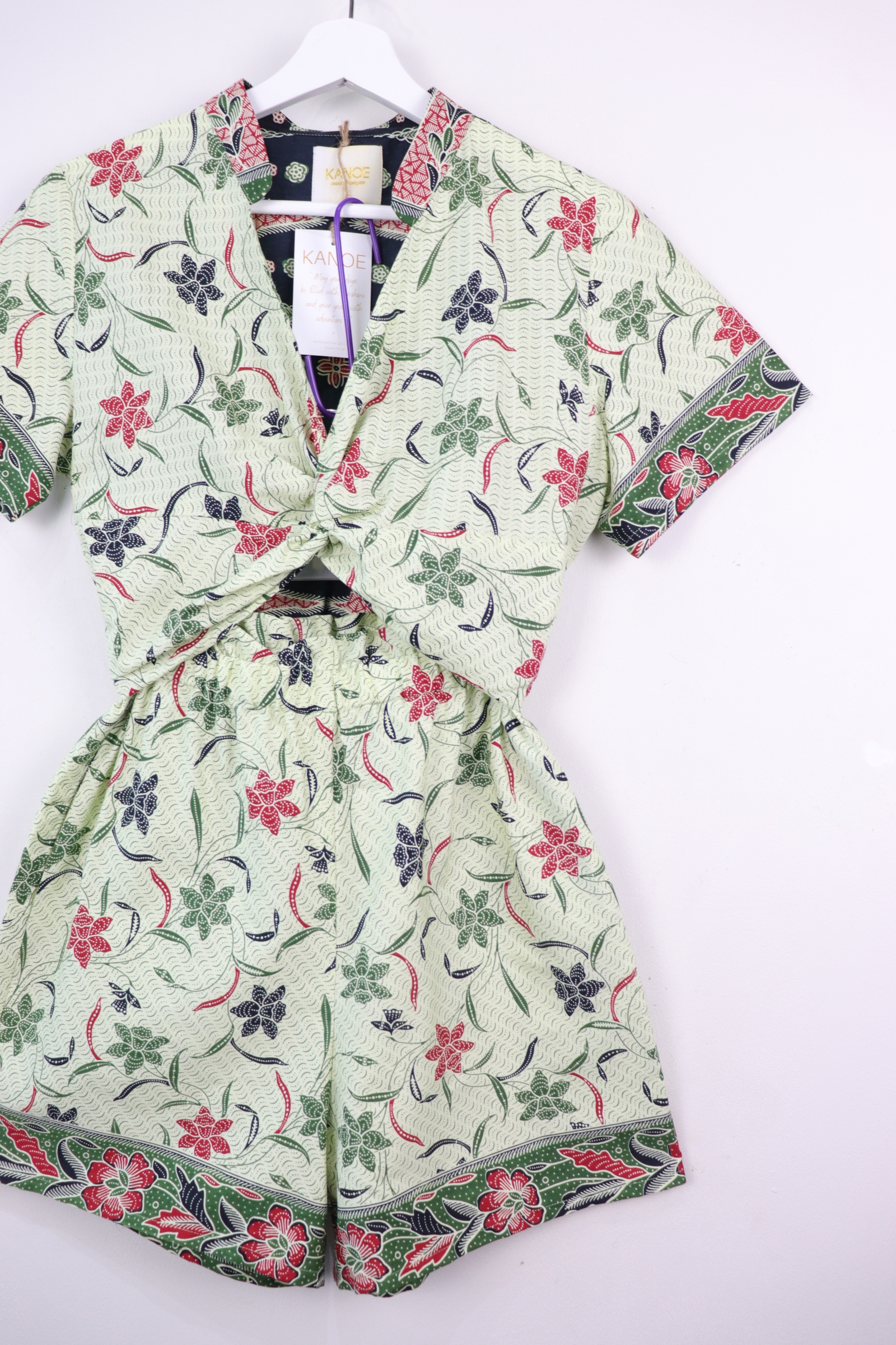 Pastel Batik Twist Set - Pandan Mochi