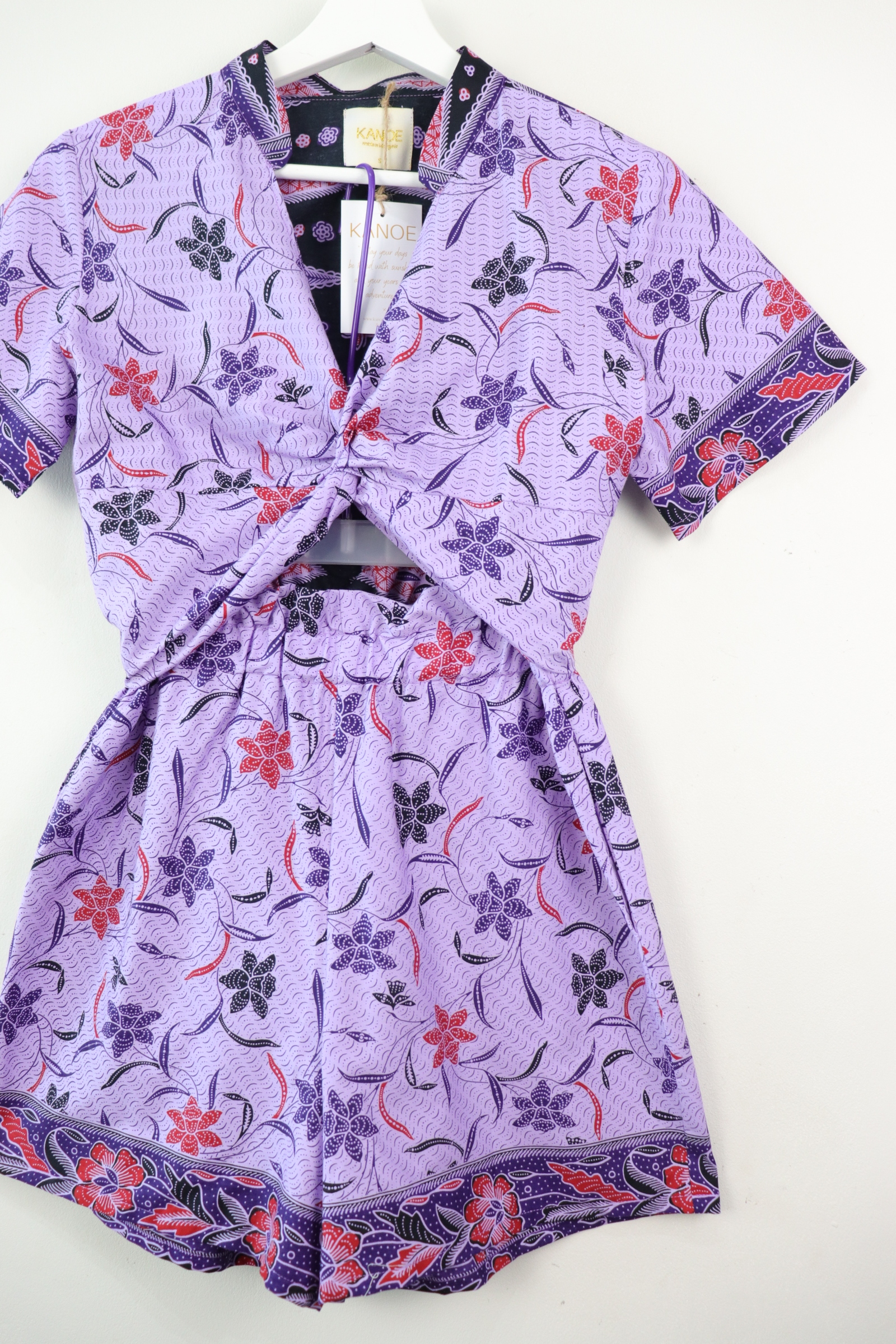 Pastel Batik Twist Set - Taro Mochi