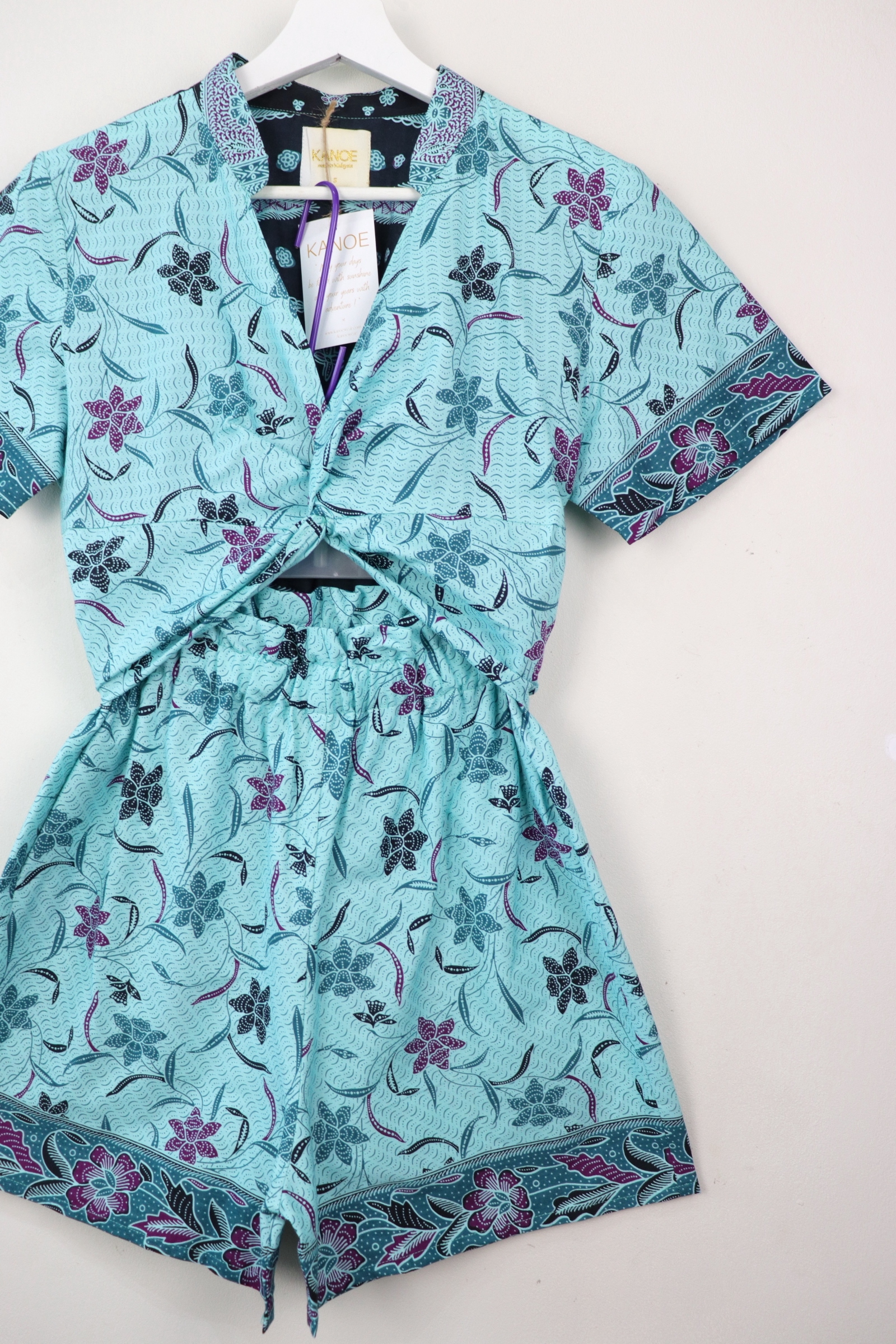 Pastel Batik Twist Set - Mint Mochi