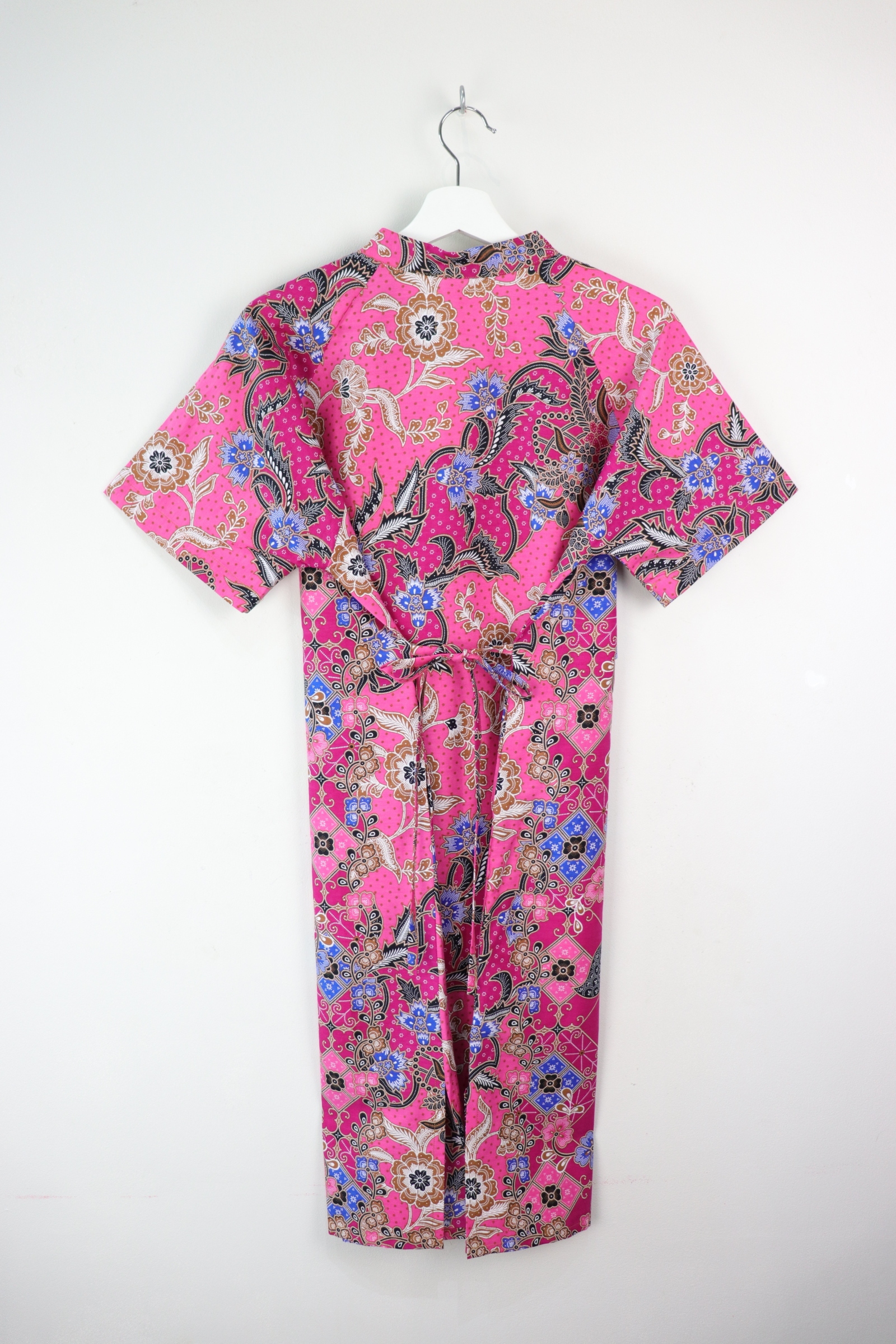 Bunny Heart Qi Pao Long- Madam Fuschia ( m - l )