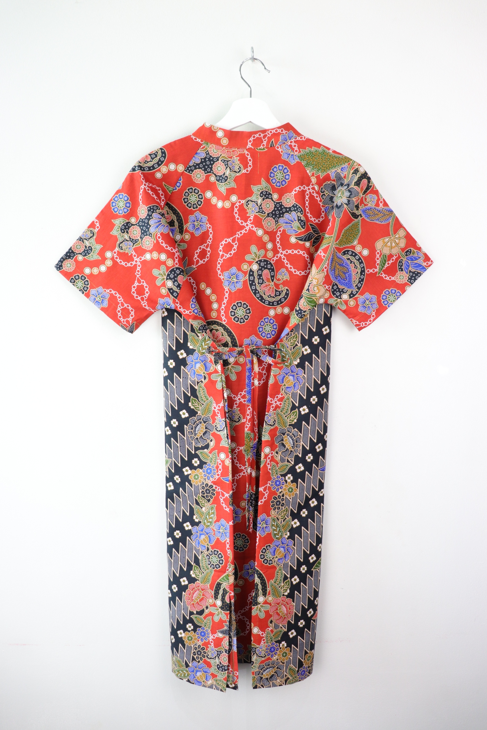 Bunny Heart Qi Pao Long- Madam Orange ( m - l )