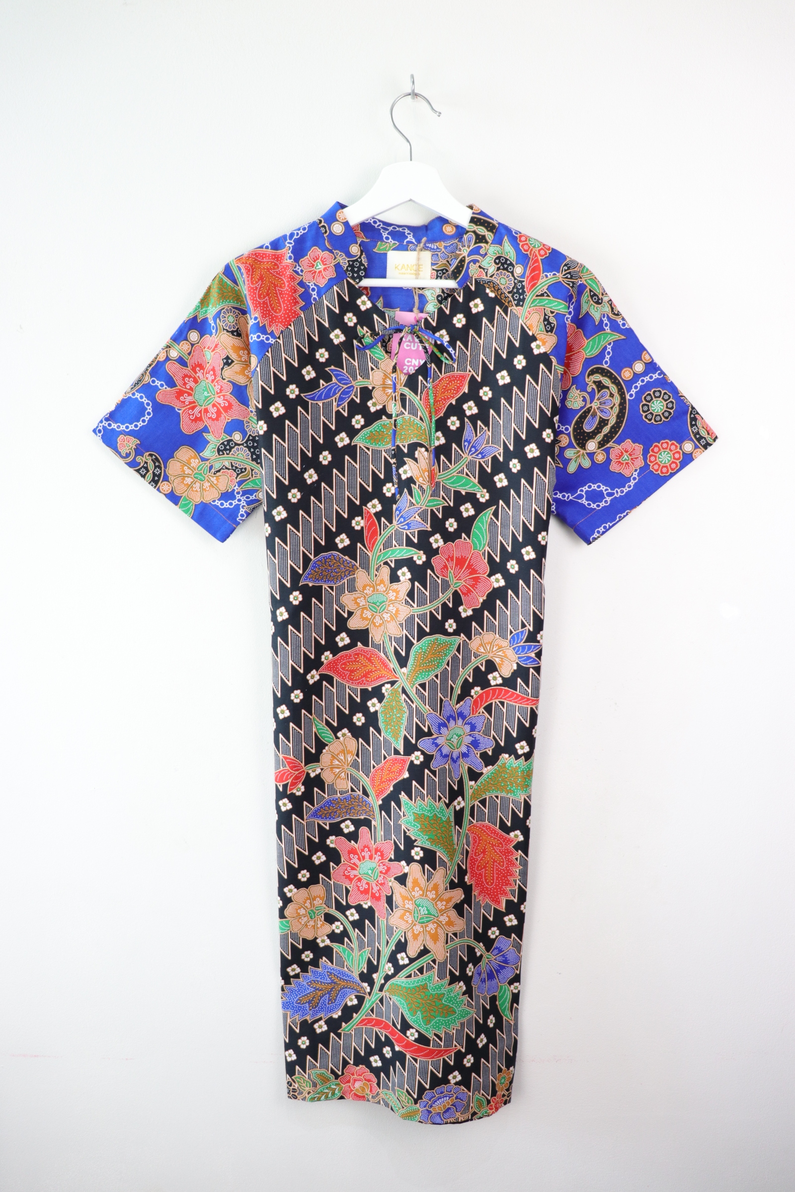 Bunny Heart Qi Pao Long- Madam Sapphire ( m - l )