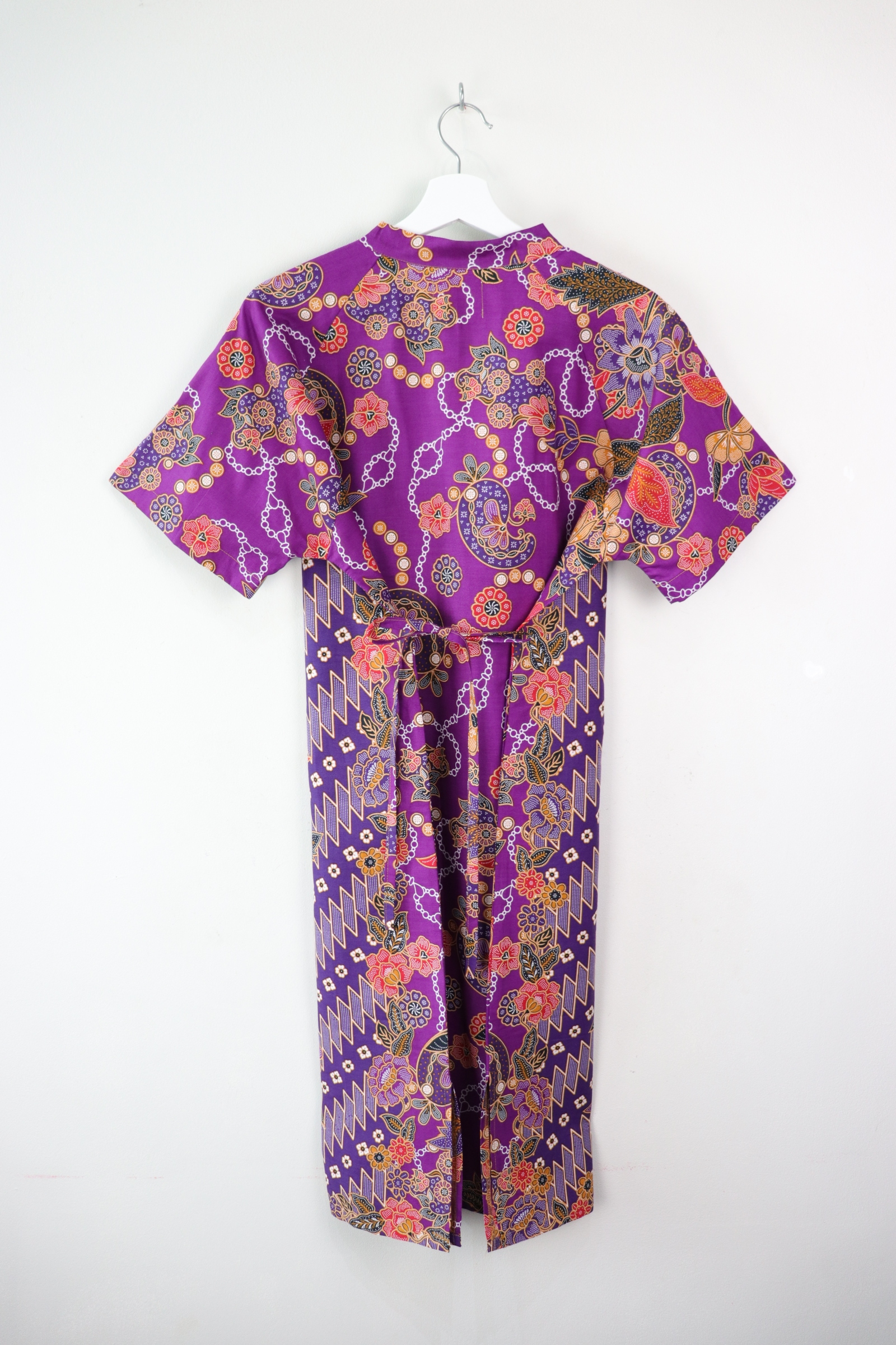 (APS) Bunny Heart Qi Pao Long - Madam Fuchsia ( m - l )