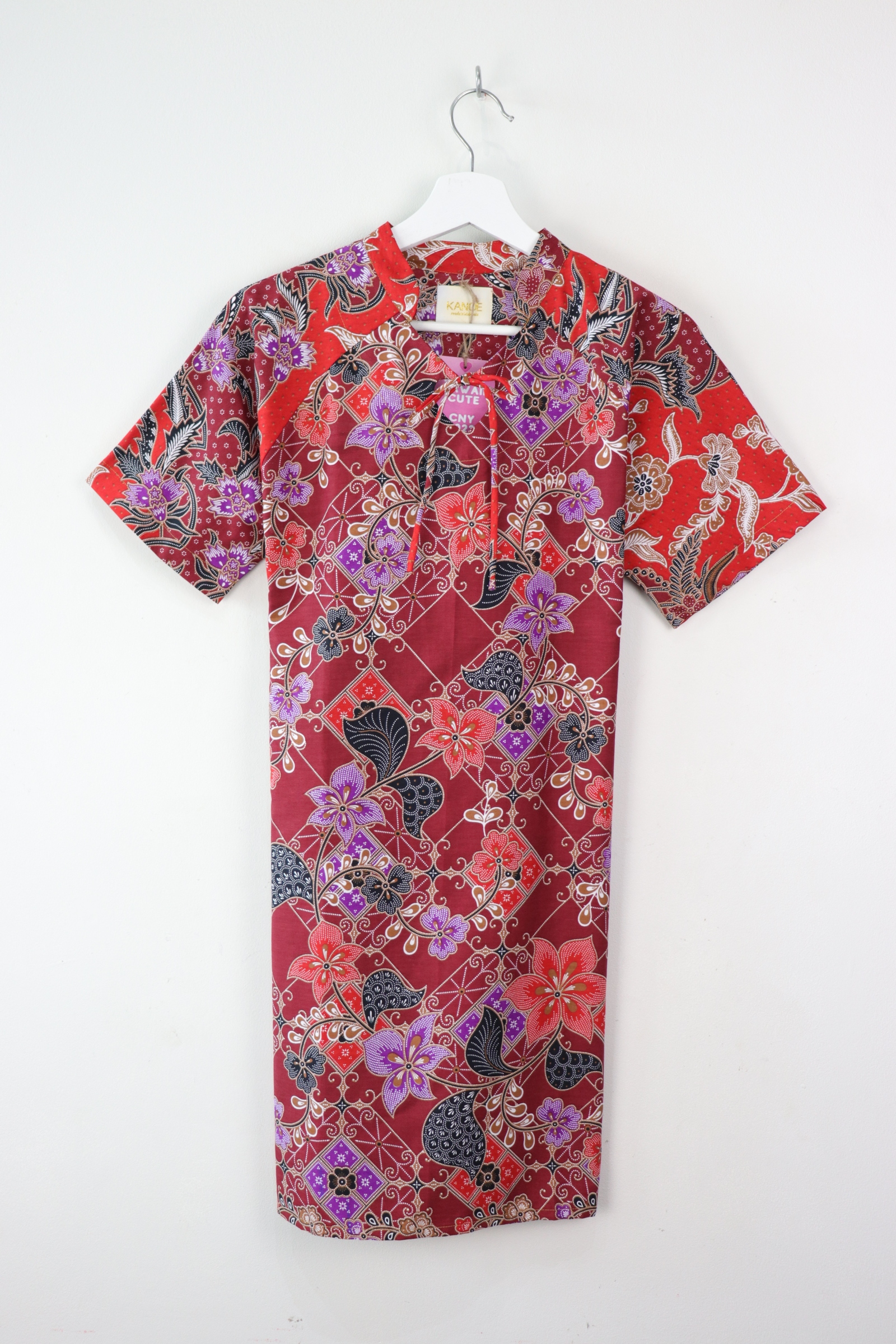 Bunny Heart Qi Pao Short - Mei Abundance ( s - m )
