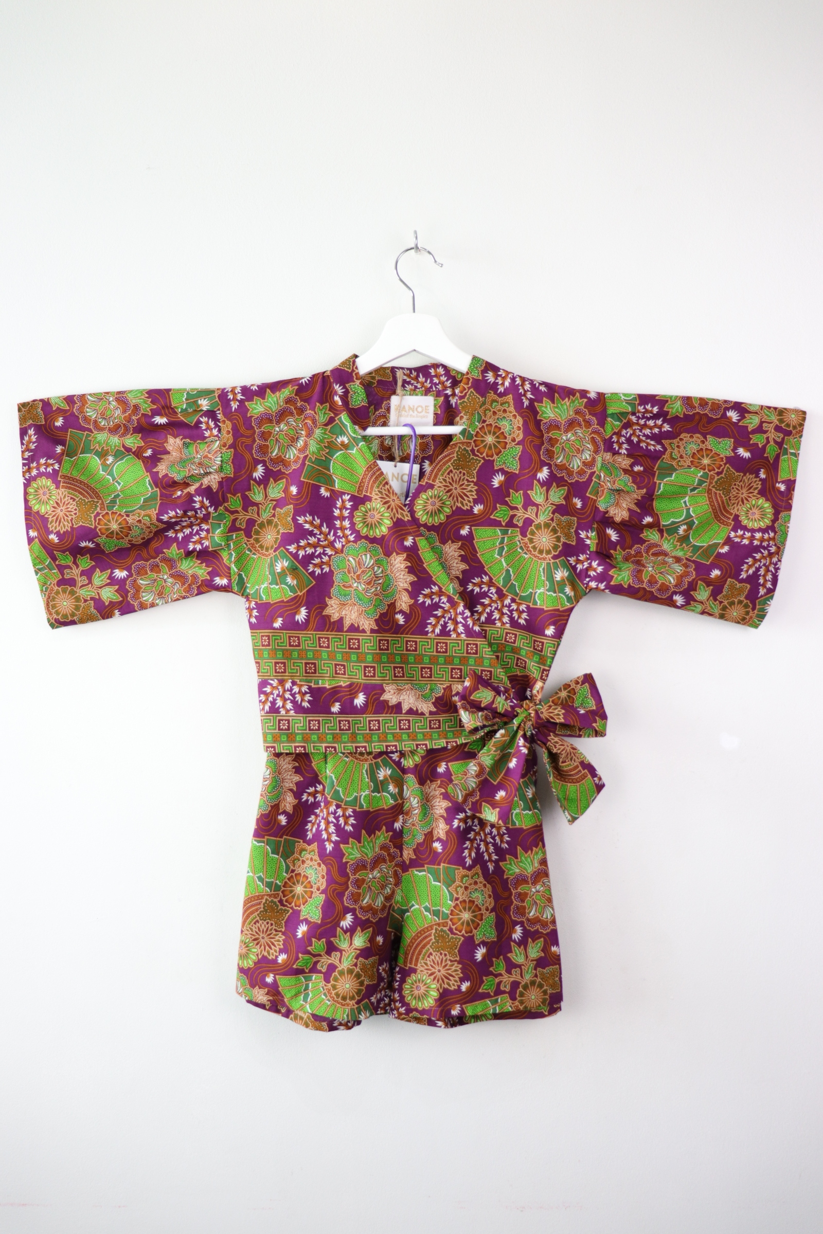 Cutie Wrap Matching Set - Royii Purple 
