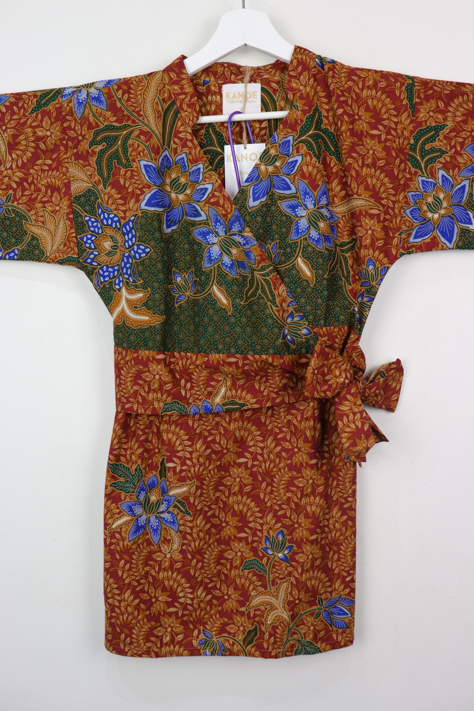 Kimono Wrap Matching Set - Jasmine Tropics (S/M/L)