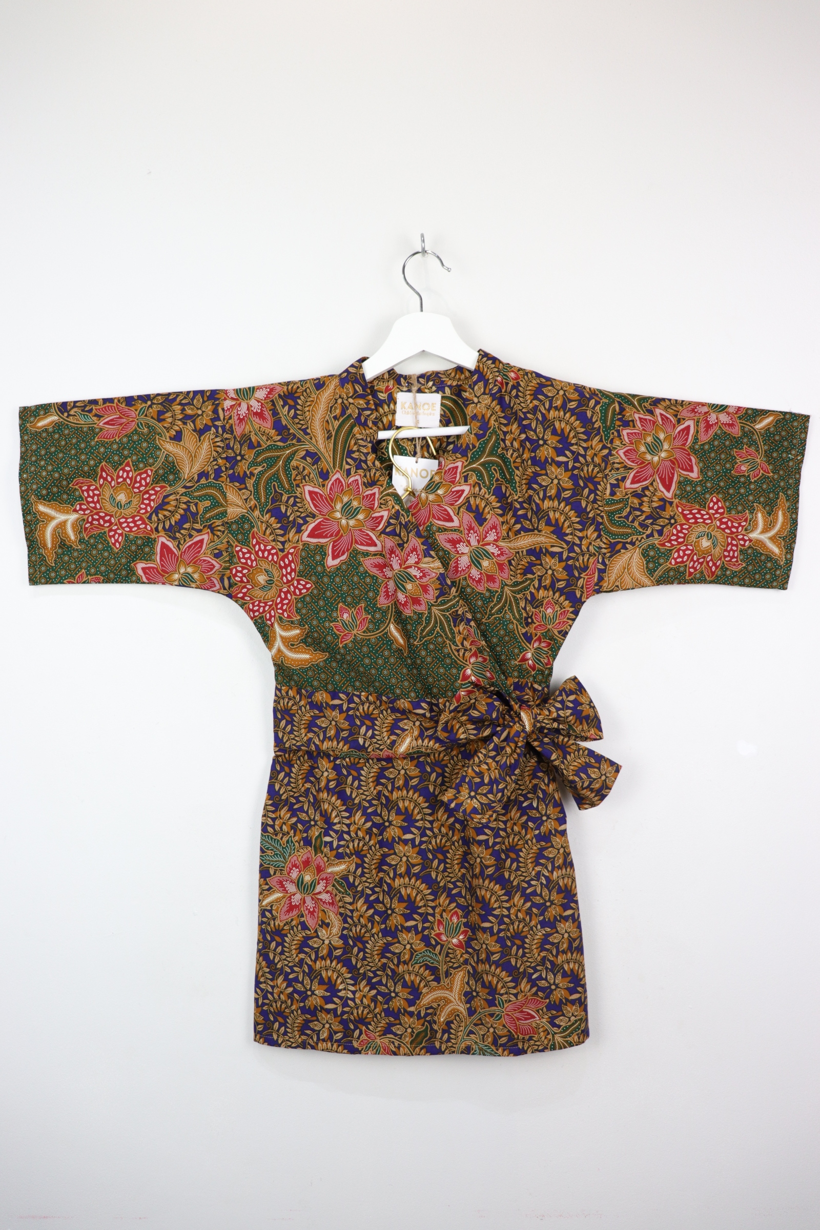 Kimono Wrap Matching Set - Pu'er Tropics (S/M/L)
