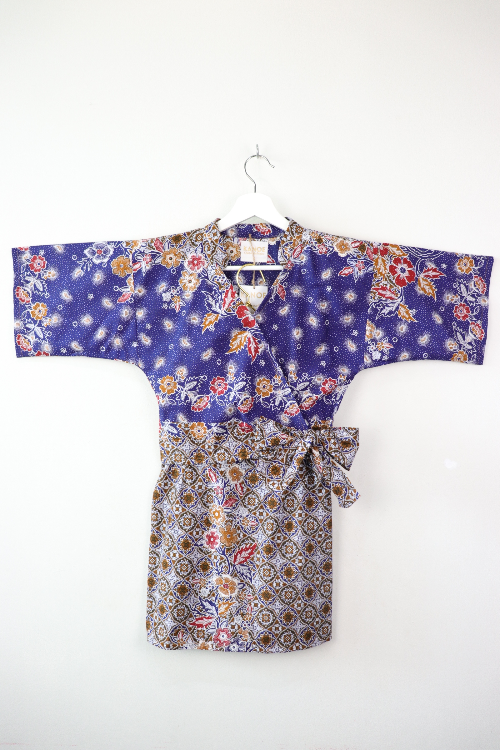 Kimono Wrap Matching Set - Sapphire Sparkle (S/M/L)